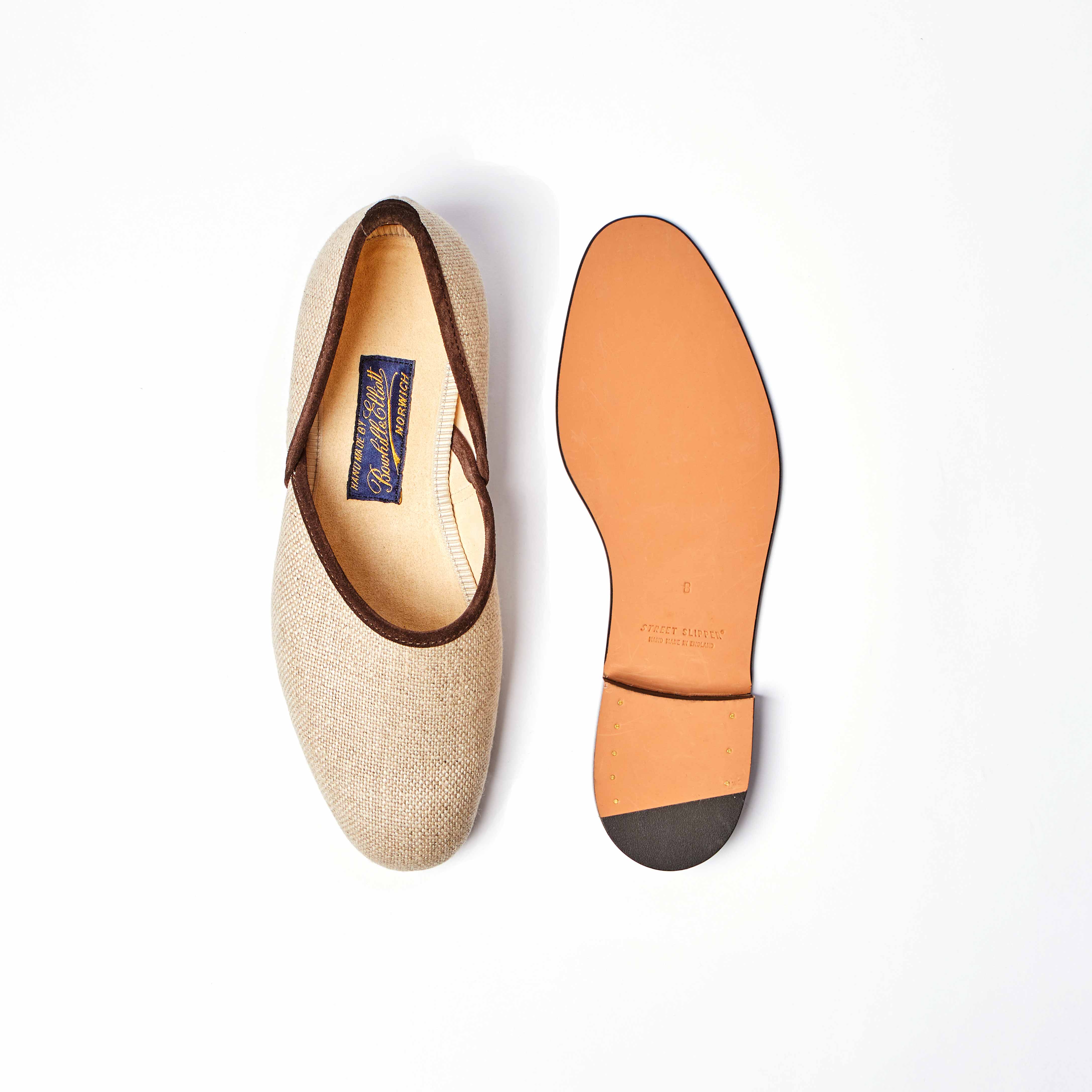The Grecian in Natural Fox Linen