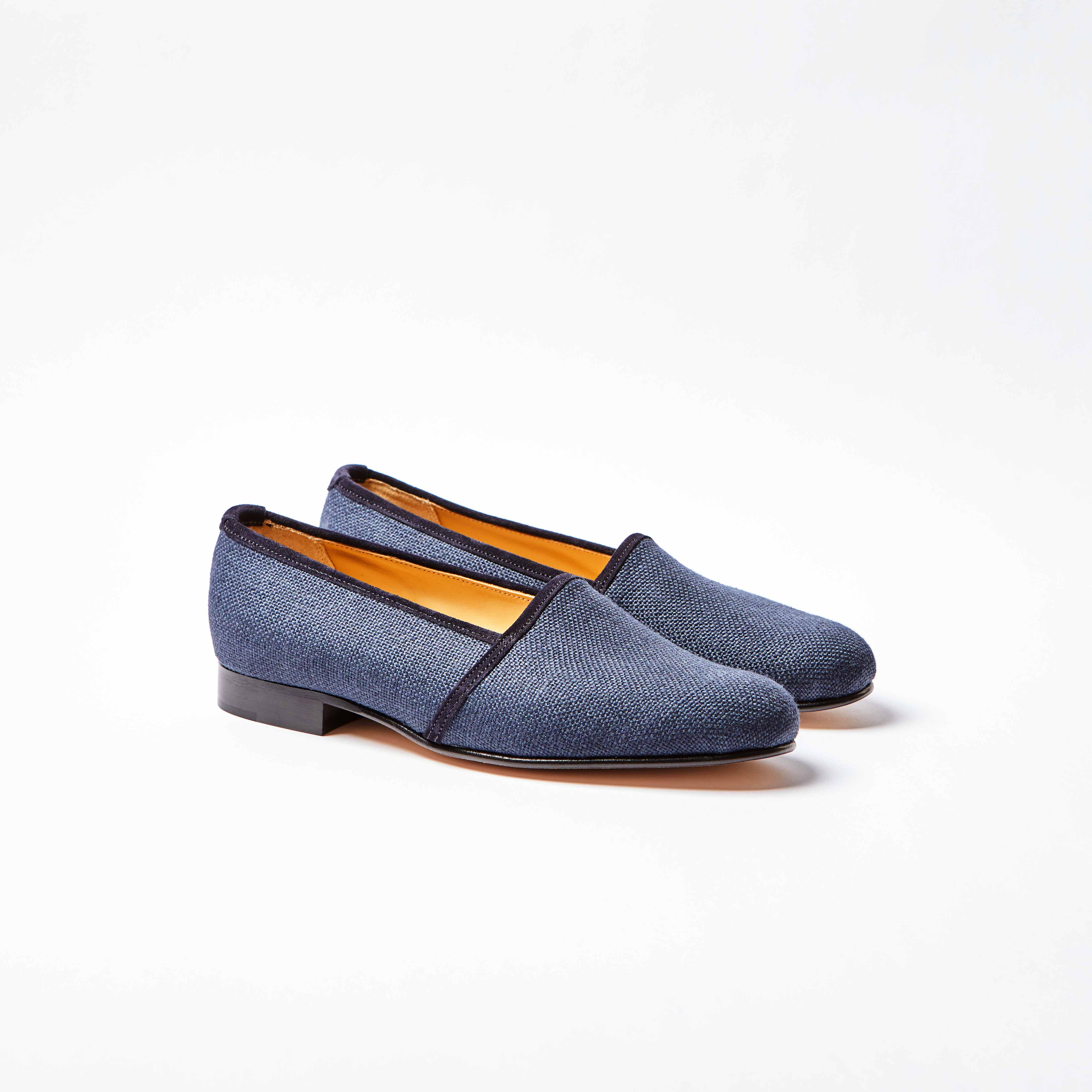 The Monk in Navy Fox Linen