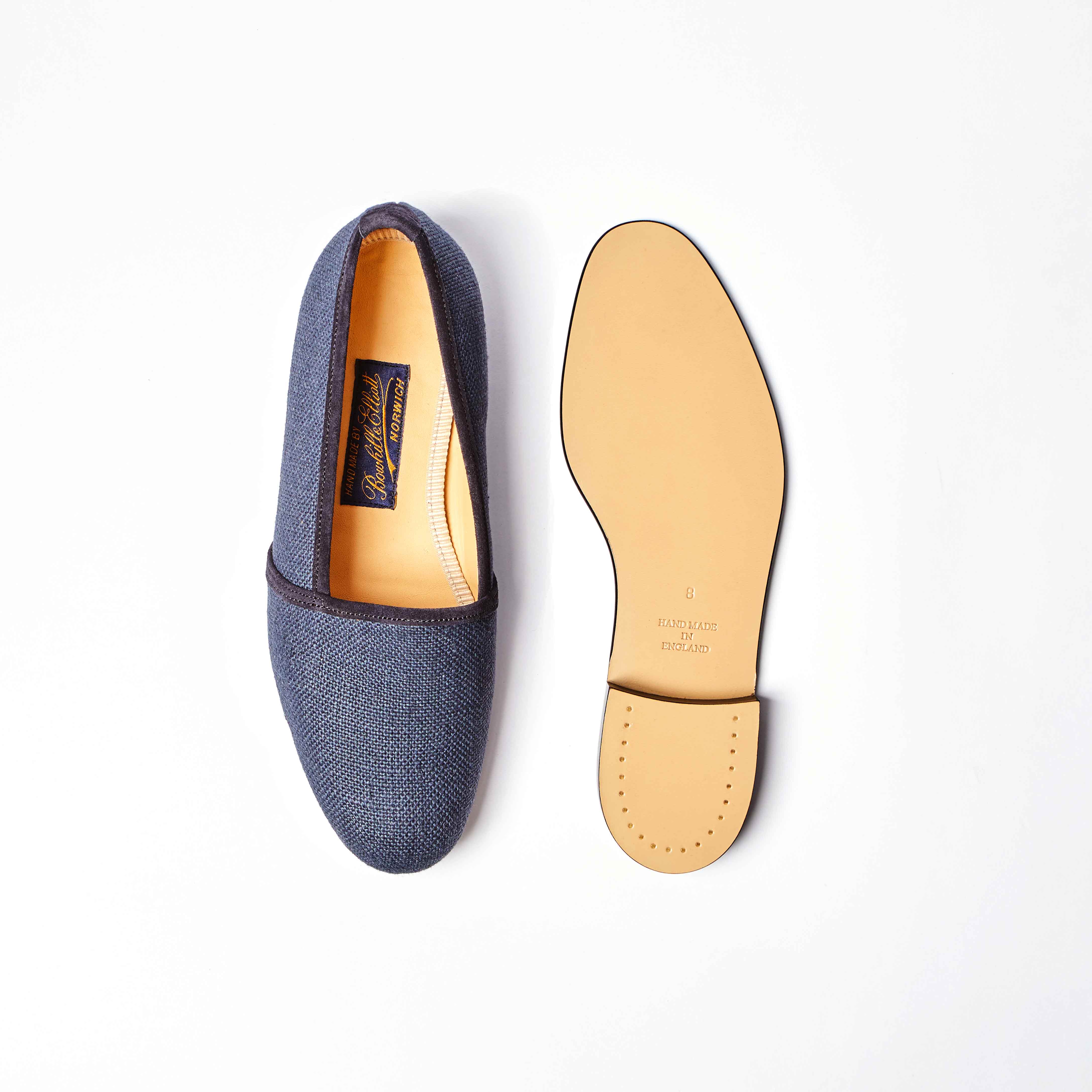 The Monk in Navy Fox Linen