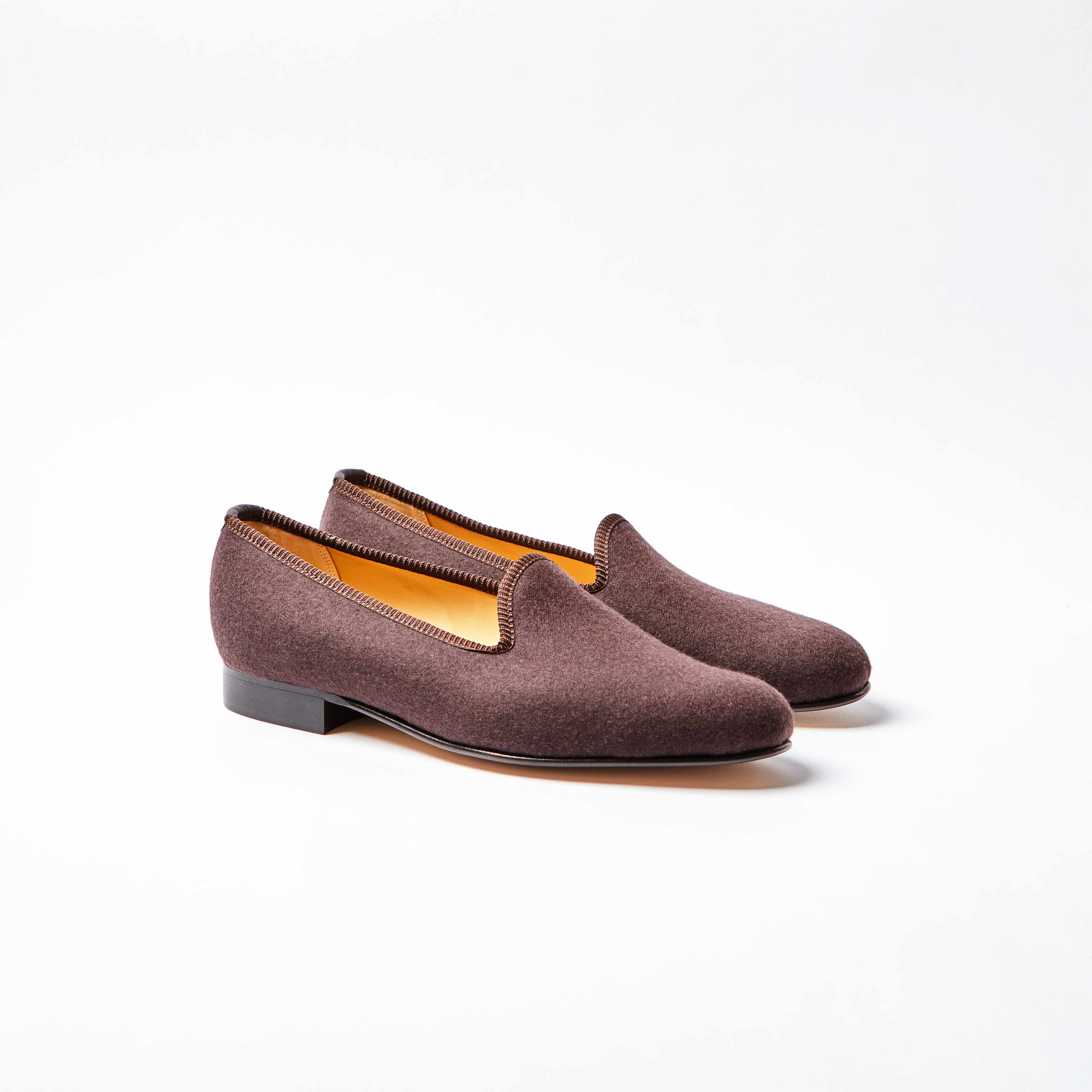 The Venetian in Brown Fox Flannel