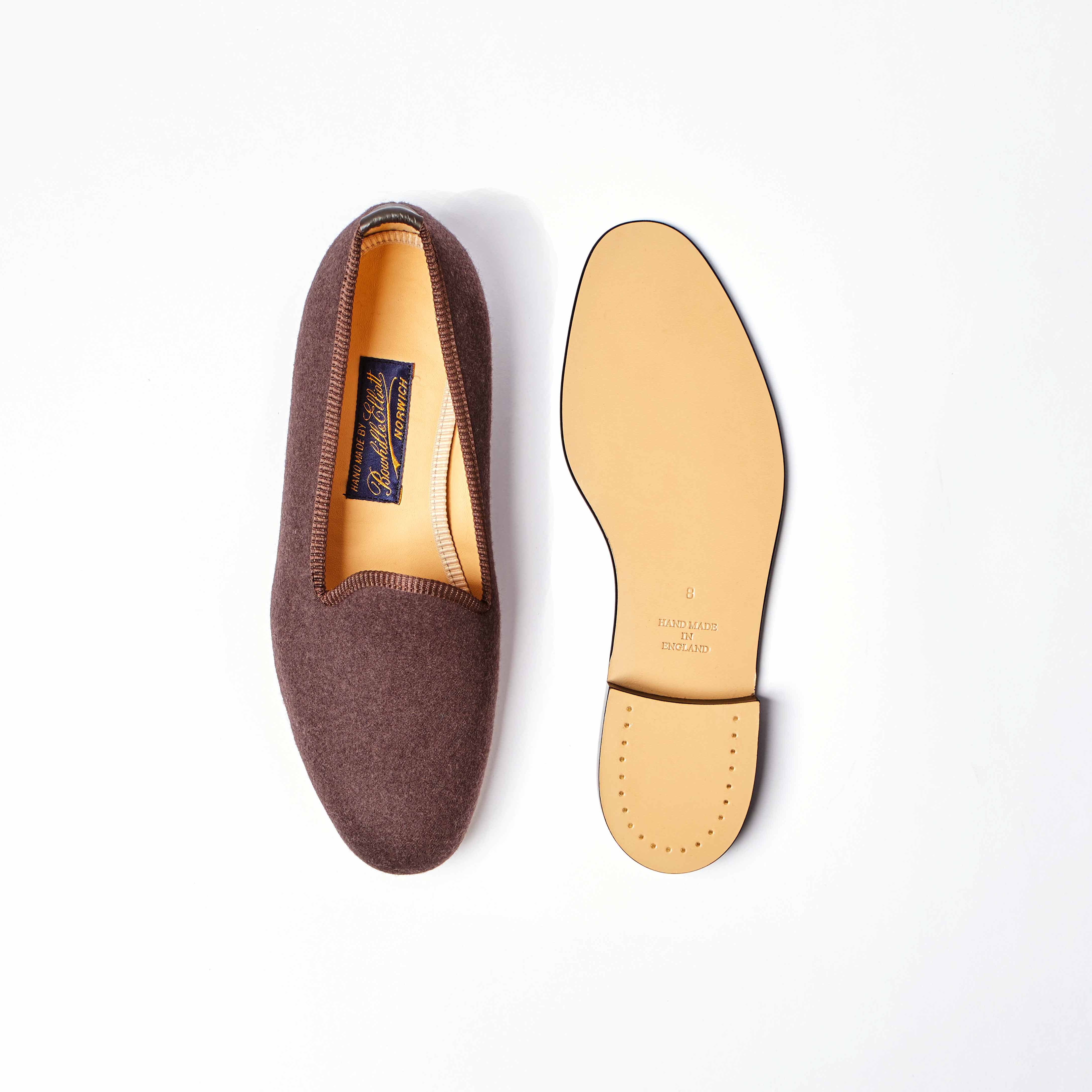 The Venetian in Brown Fox Flannel