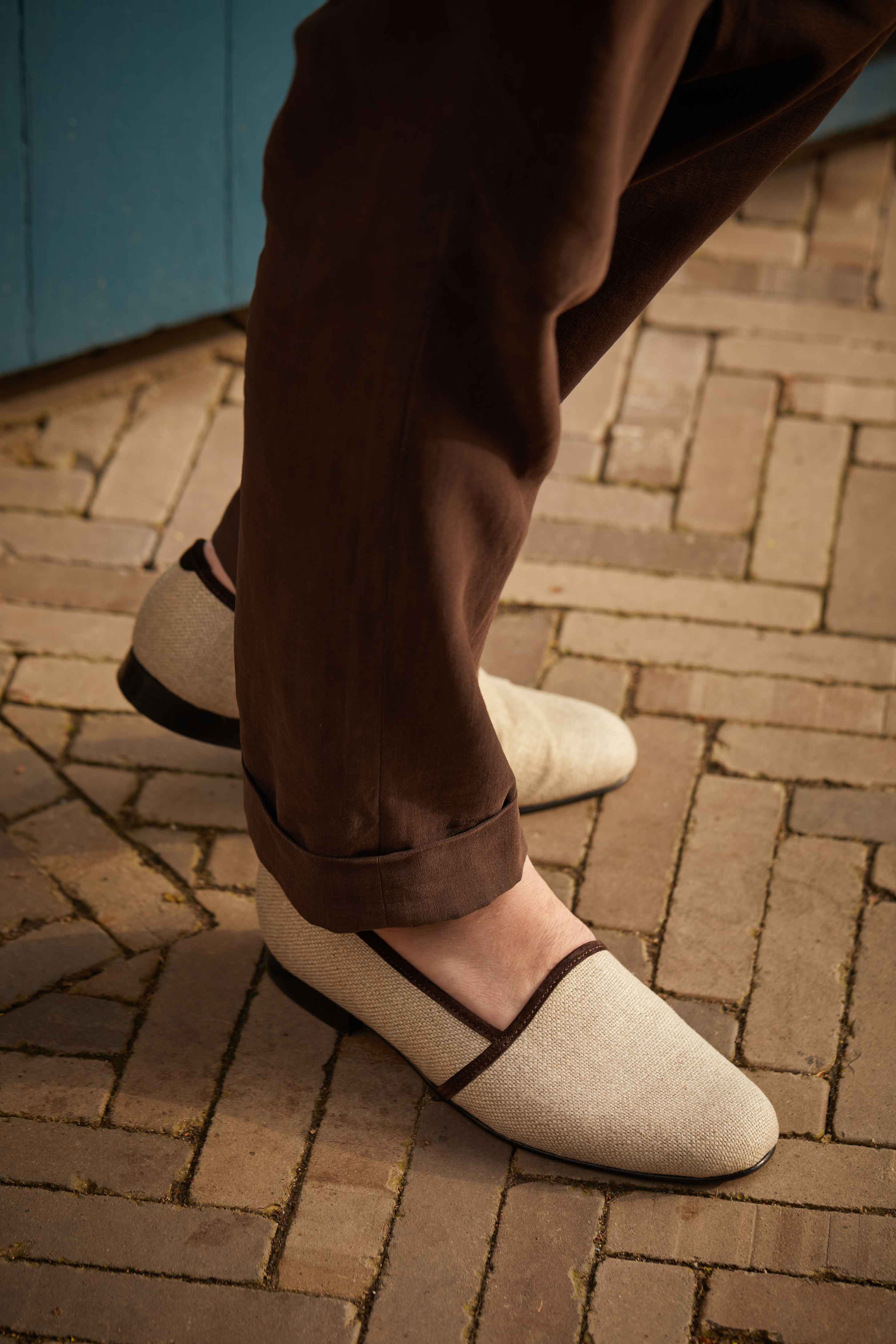 The Monk in Natural Fox Linen
