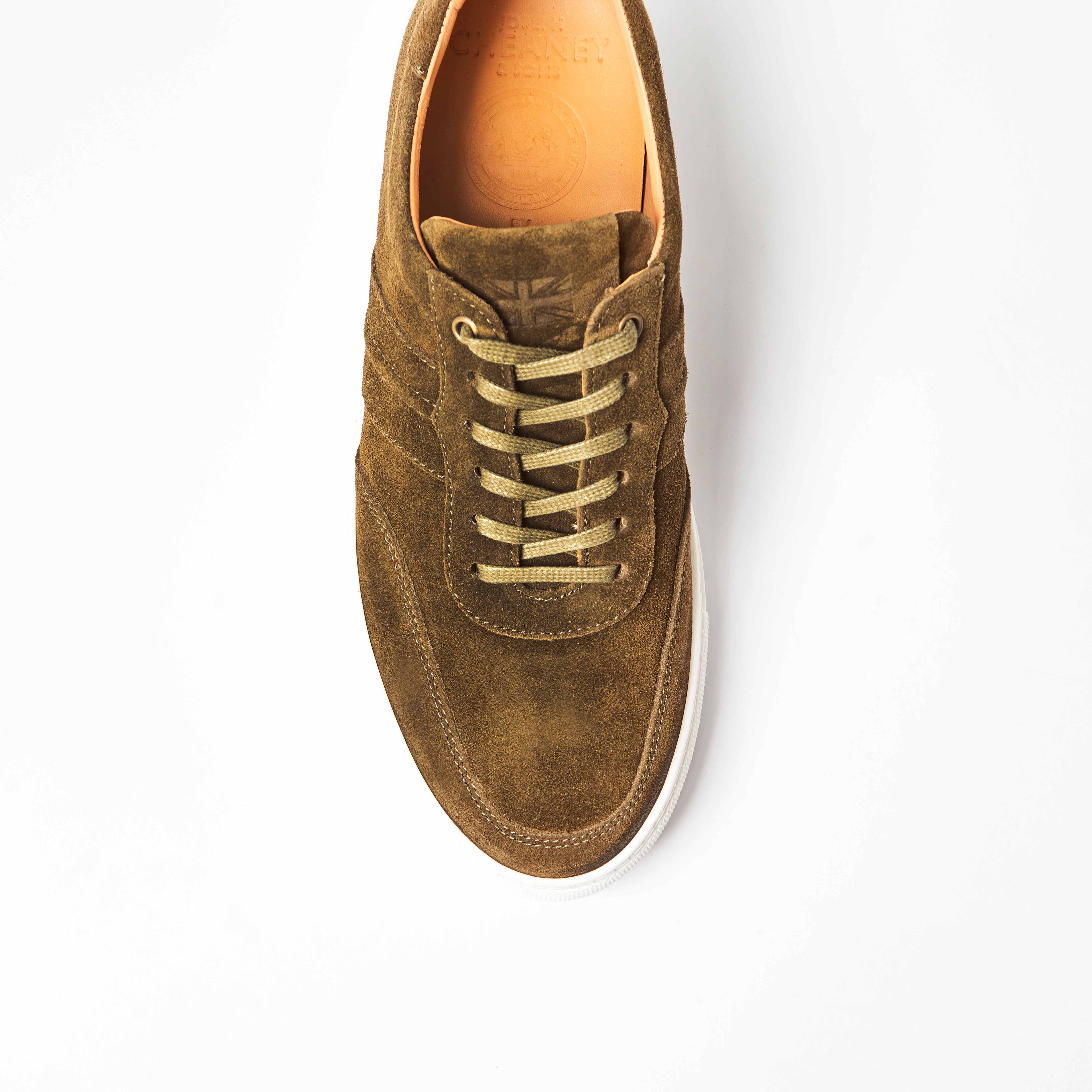 Steel - Khaki Suede