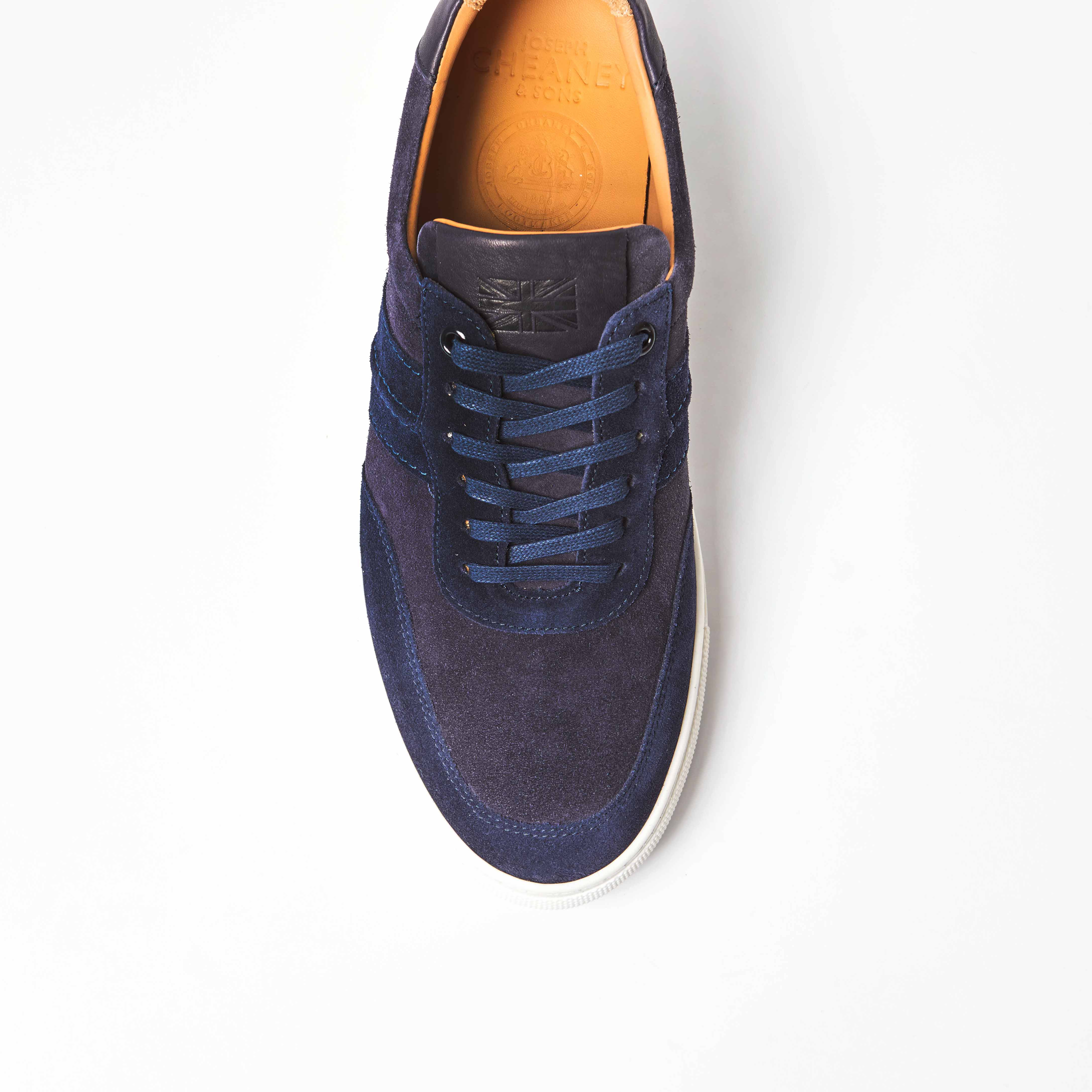 Steel - Navy Suede
