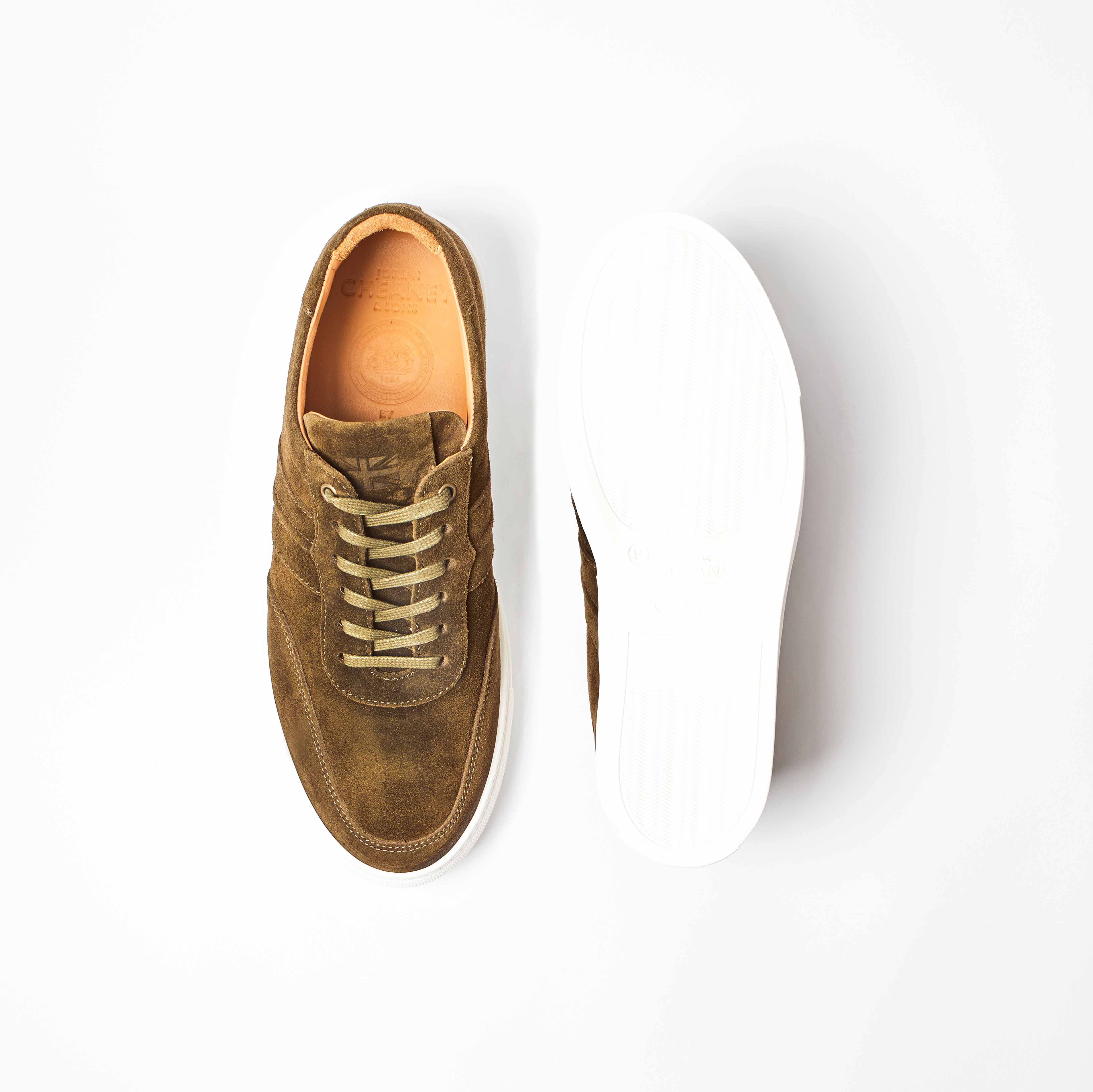 Steel - Khaki Suede