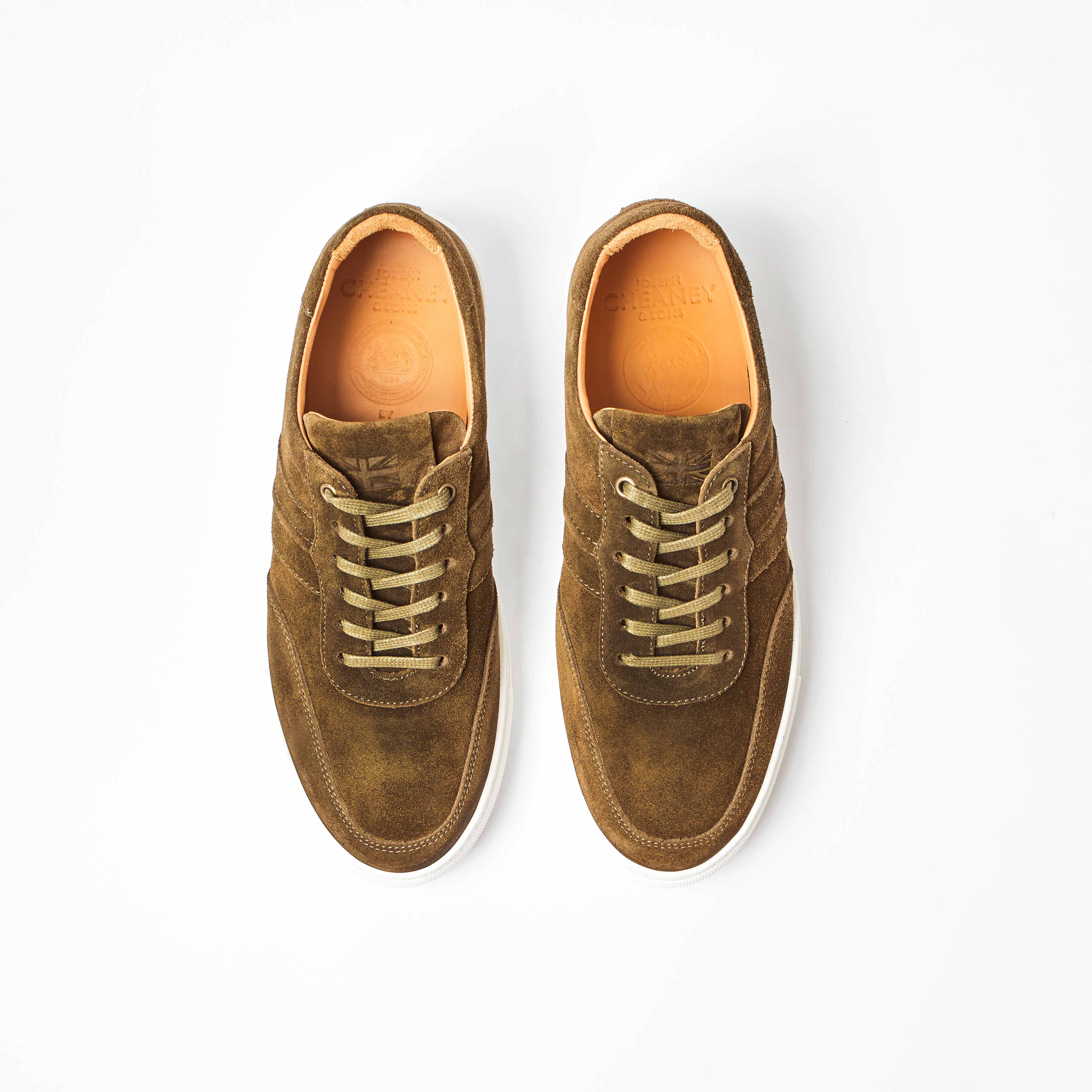 Steel - Khaki Suede