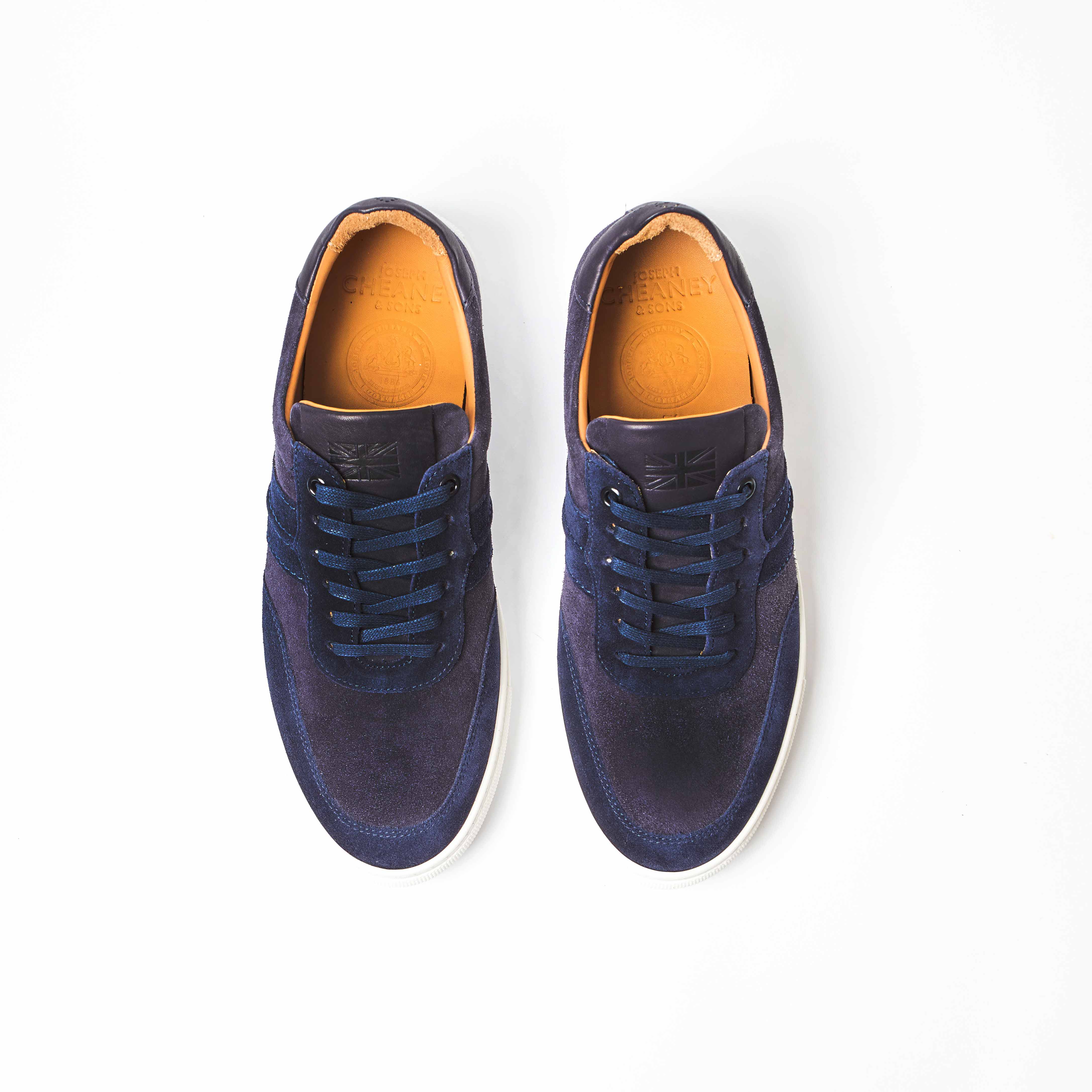 Steel - Navy Suede