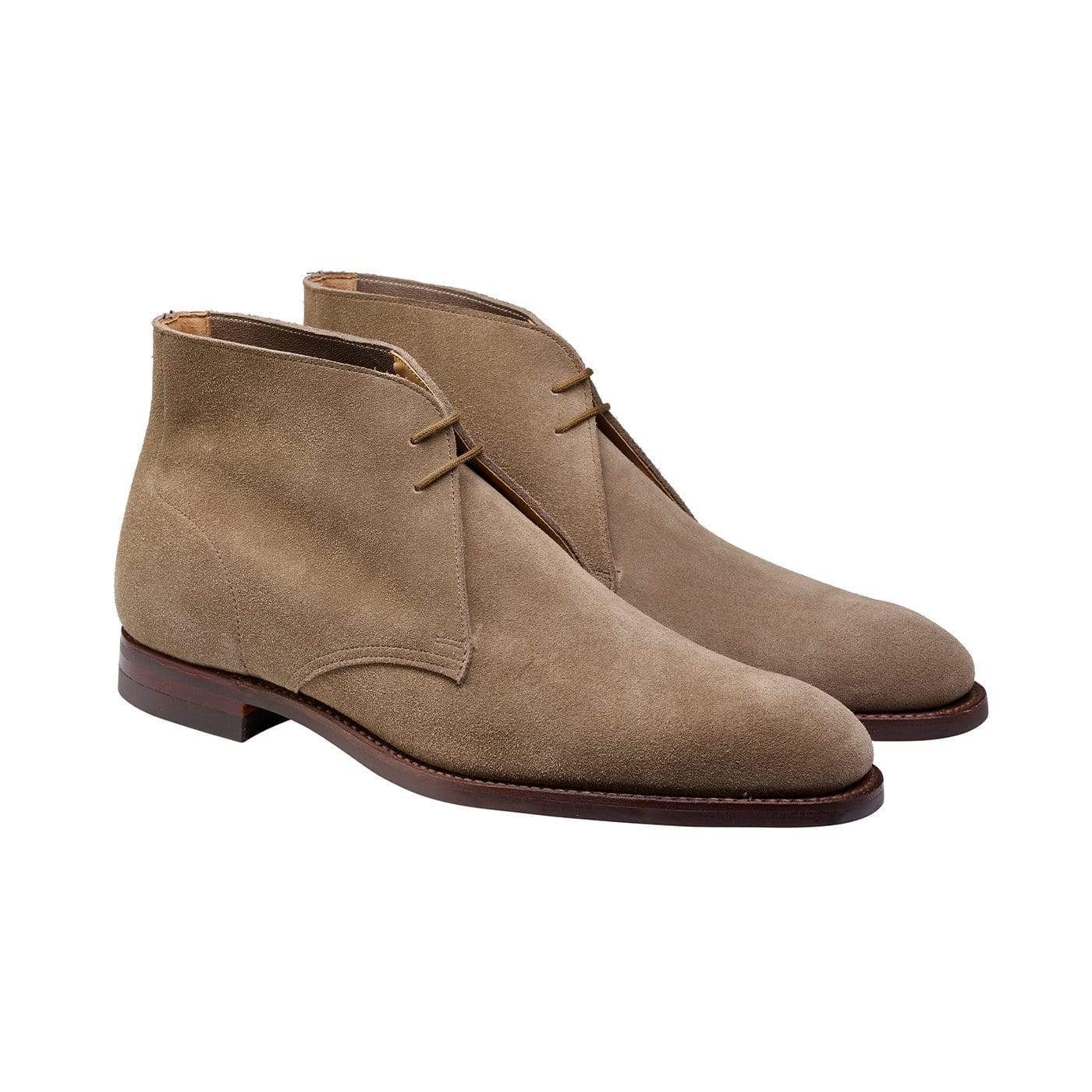 Sulgrave Khaki Suede Chukka Boots