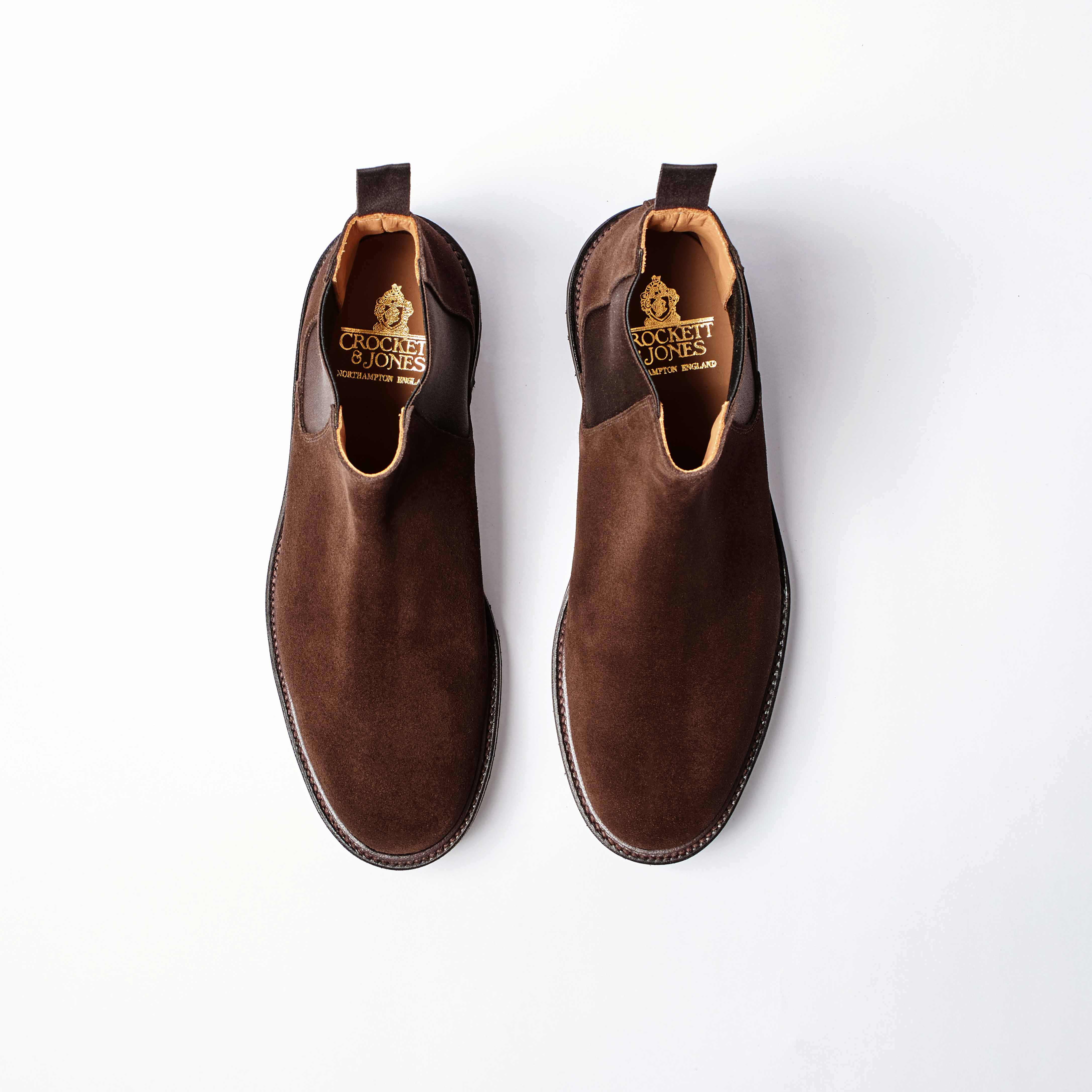 Elgin in Dark Brown Suede