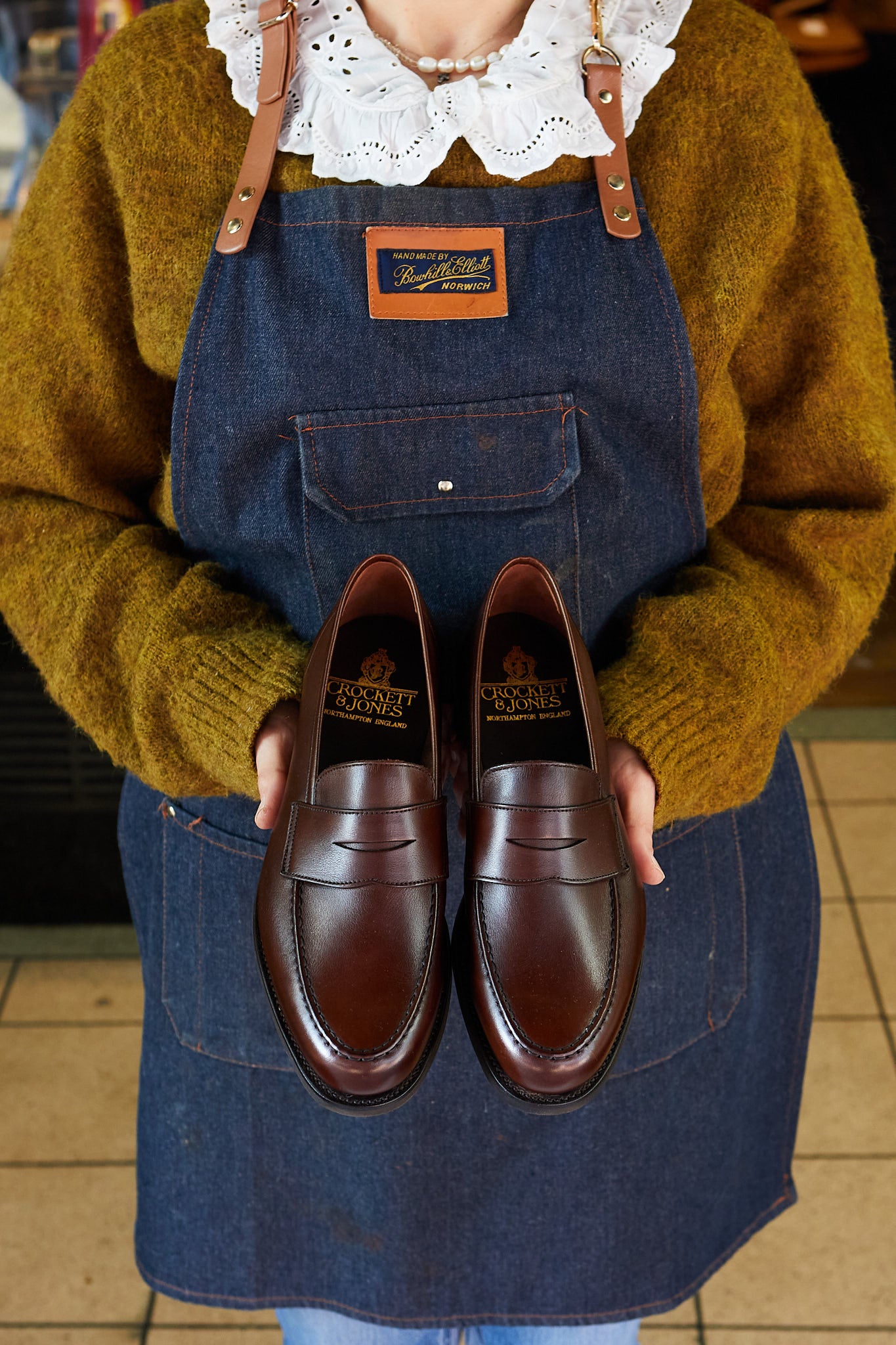 Harvard II in Walnut Milled Calf