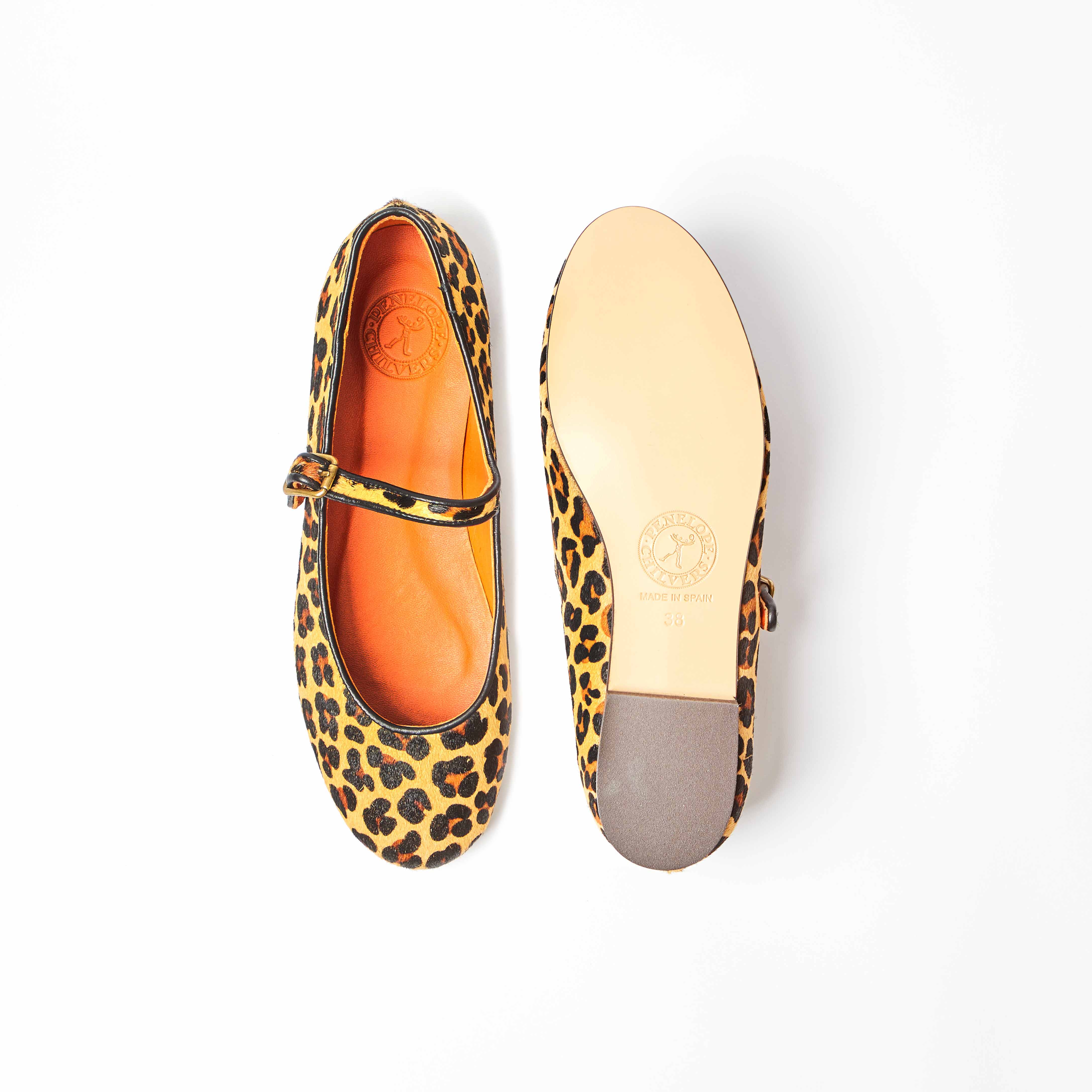 Fay Leopard Pony Mary Jane