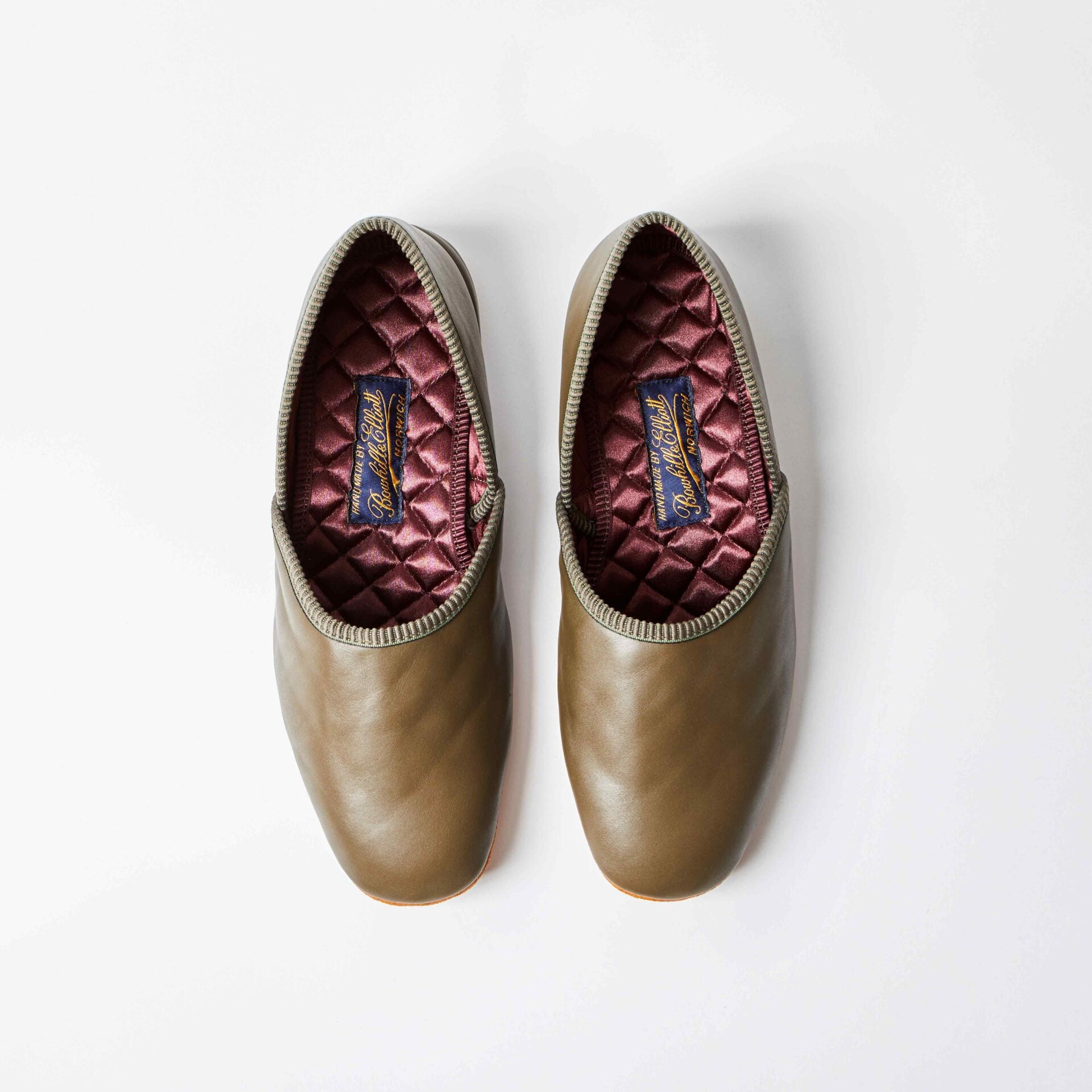 Olive Leather Grecian