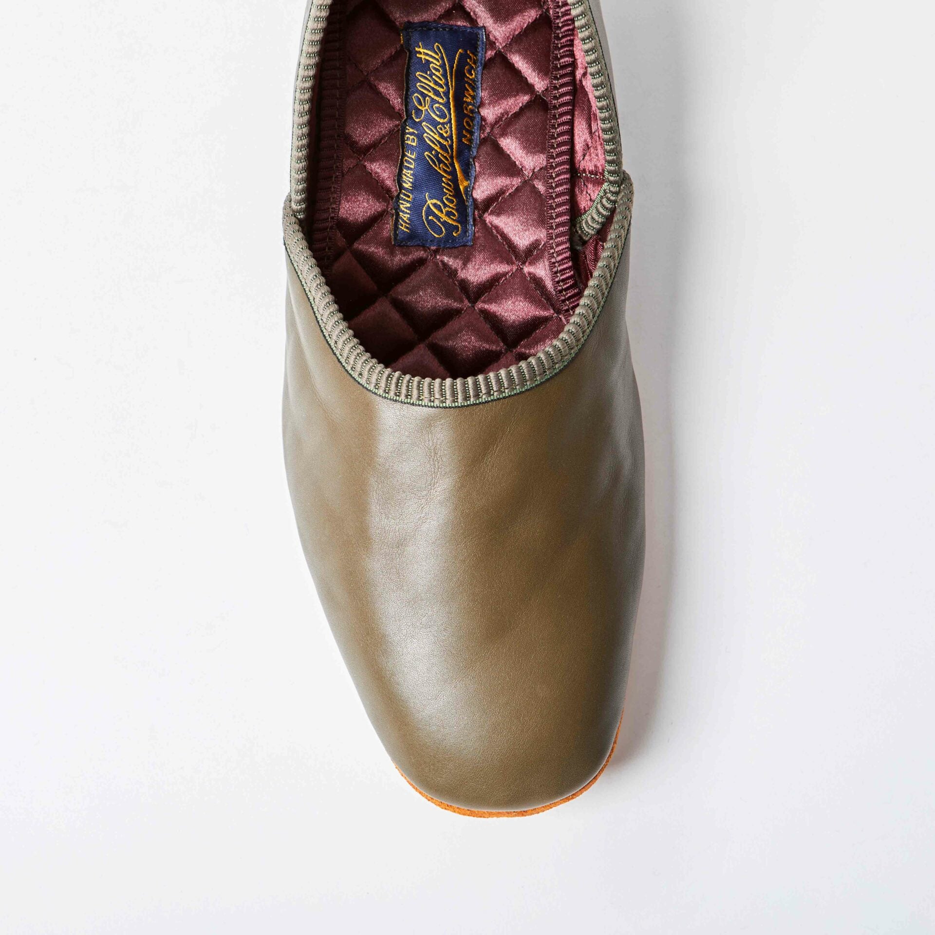 Olive Leather Grecian