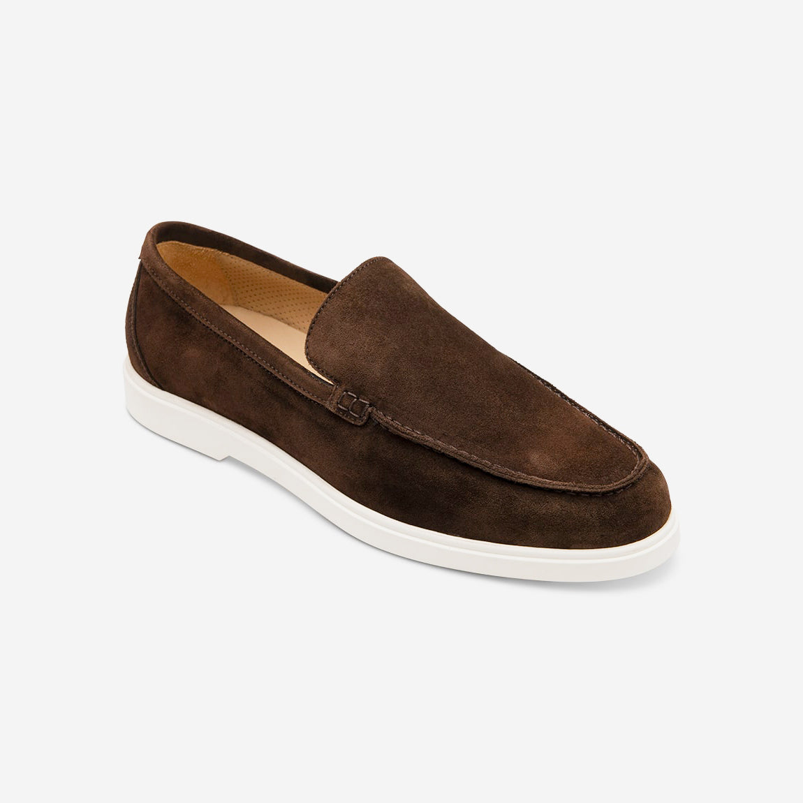 Tuscany Chocolate Suede Loafers
