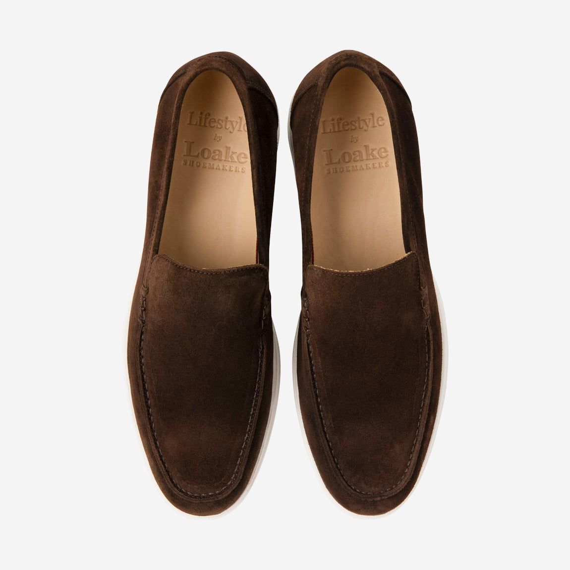 Tuscany Chocolate Suede Loafers
