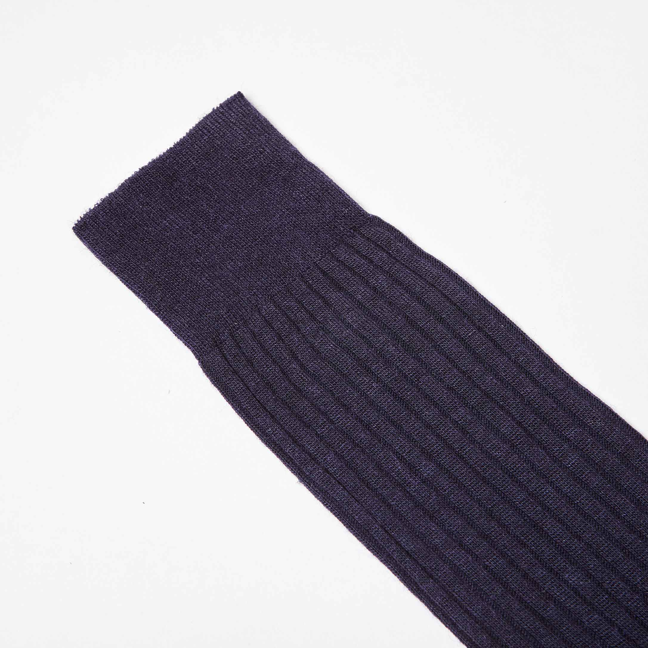Corgi for Bowhill & Elliott - Men’s Lampeter Wool Socks in Navy