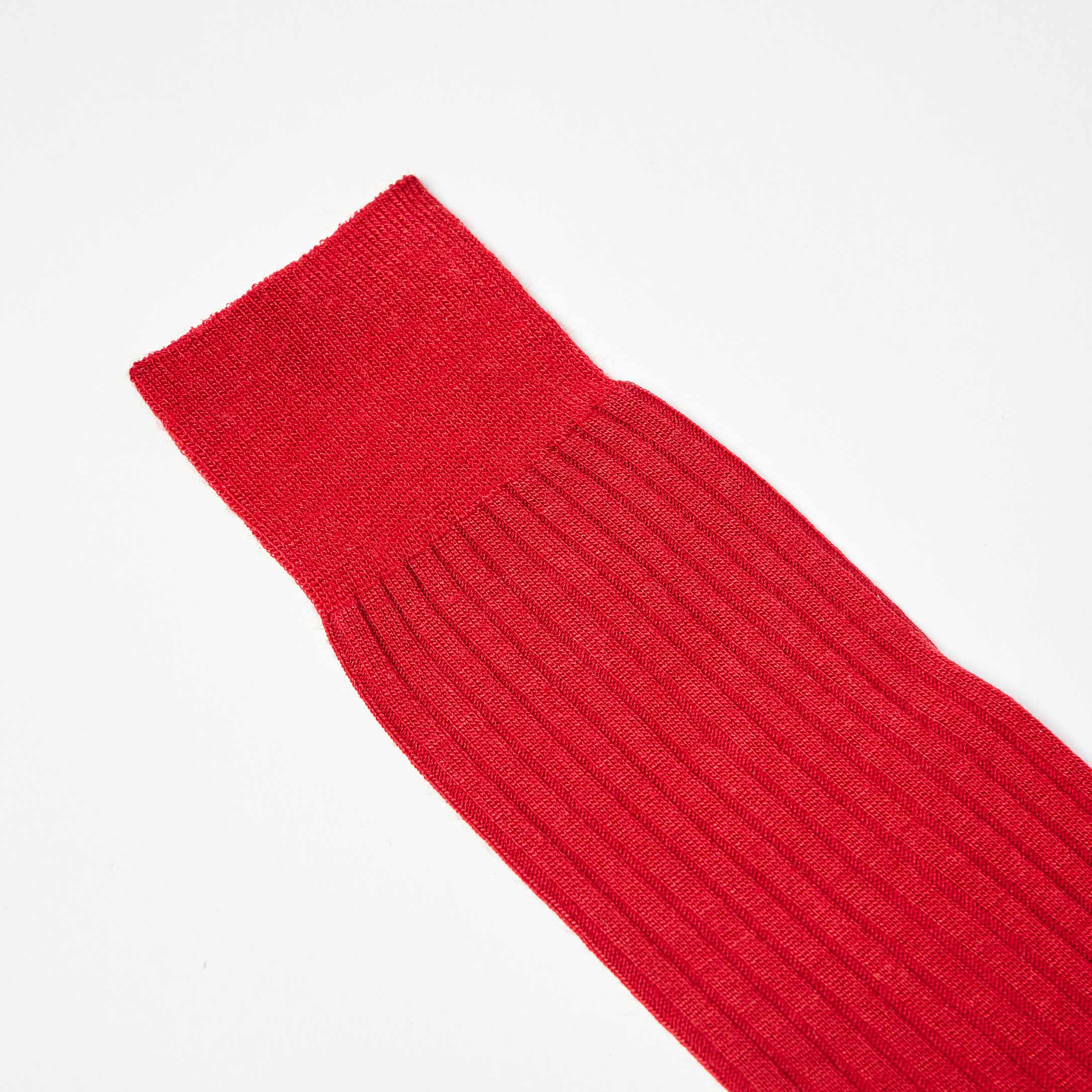 Corgi for Bowhill & Elliott - Men’s Lampeter Wool Socks in Wine