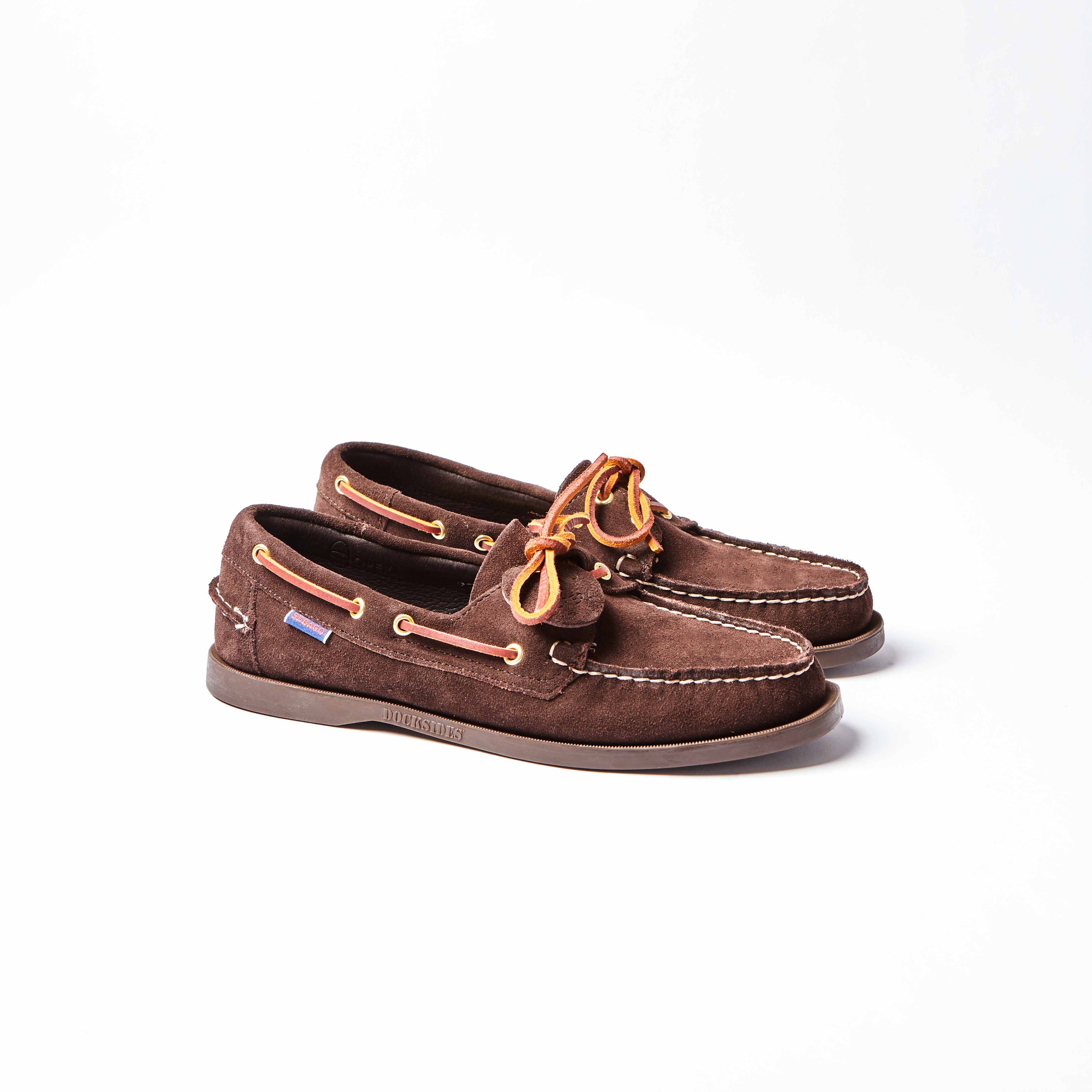 Sebago Portland Artisan in Dark Brown Suede