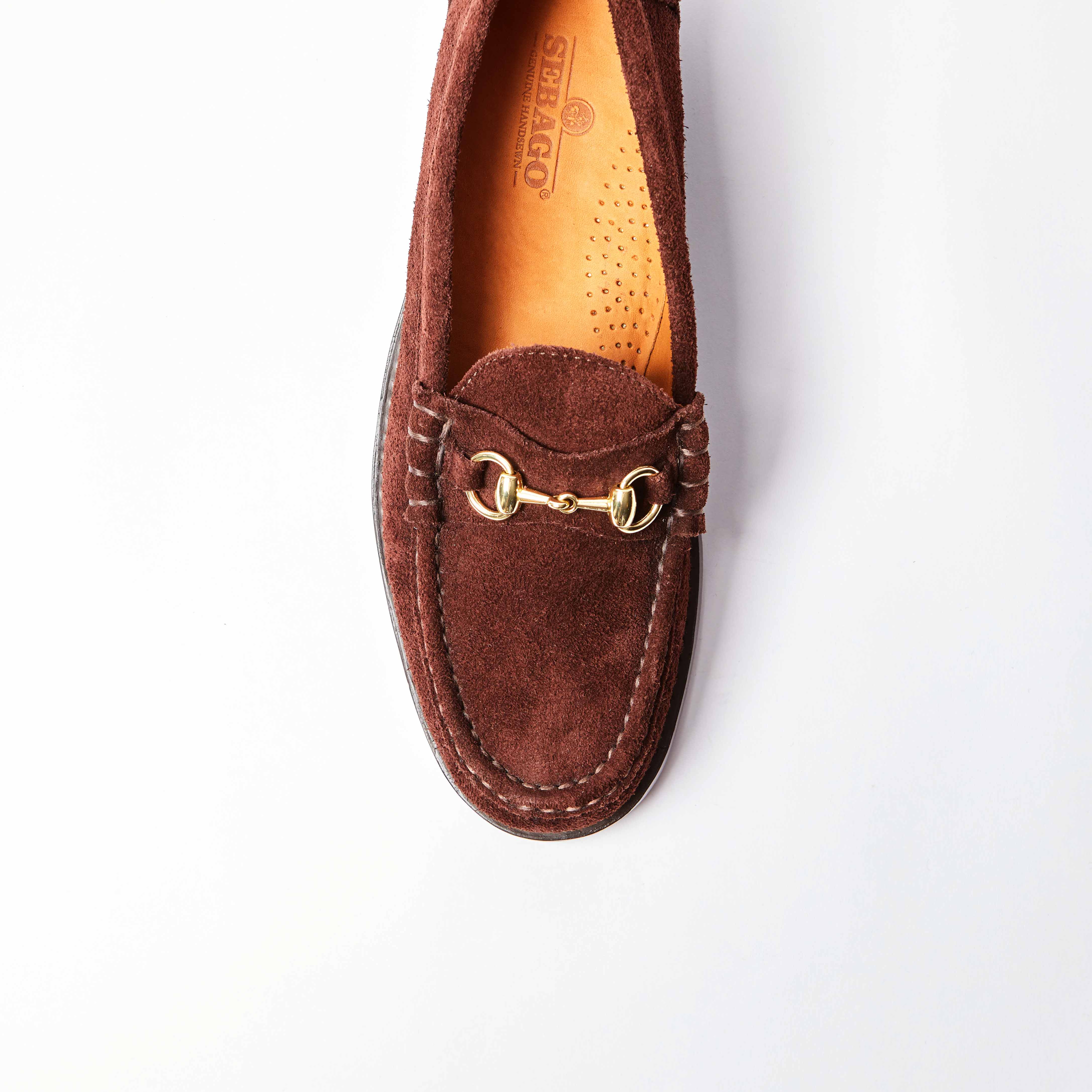 Joe Modena Loafer in Dark Brown Suede