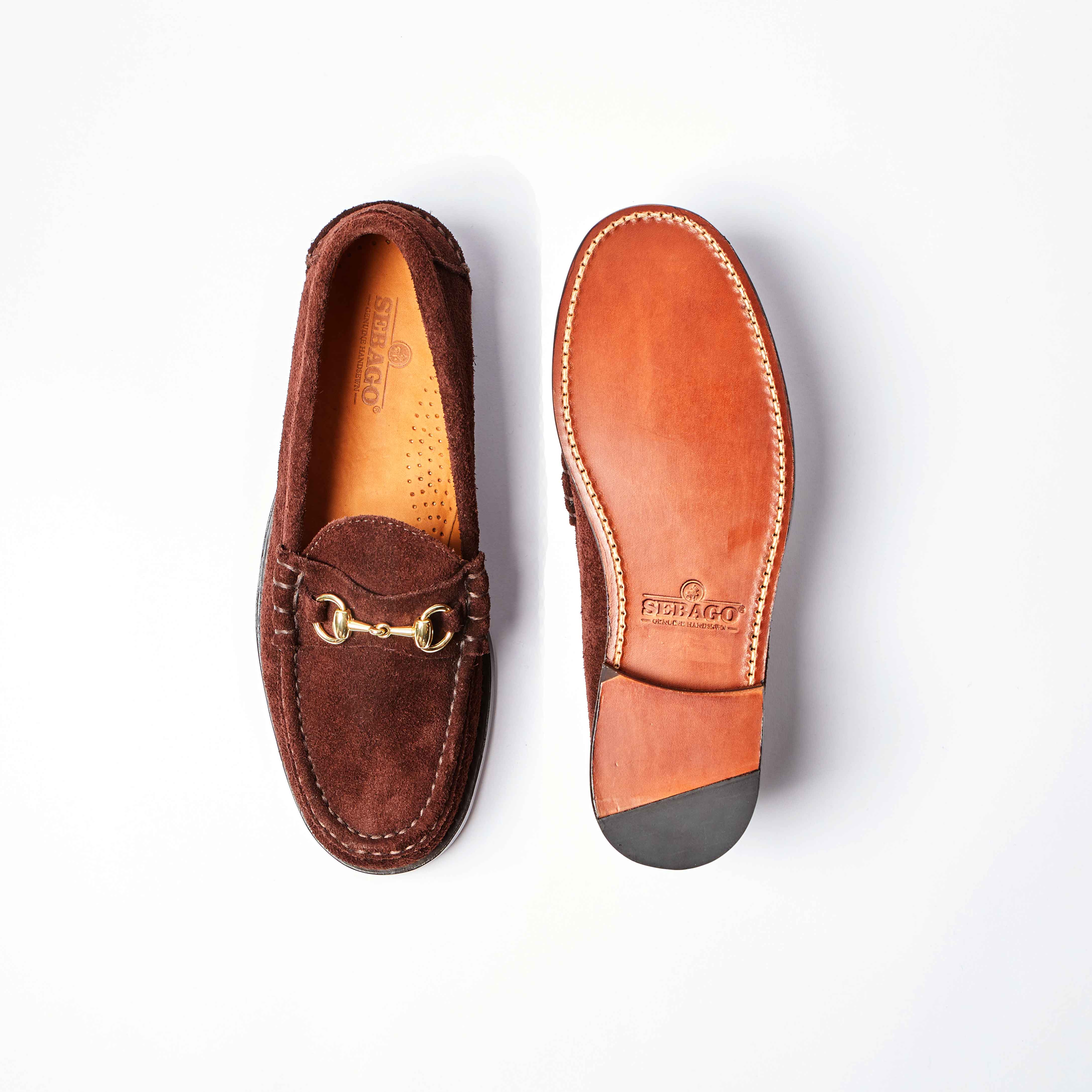 Joe Modena Loafer in Dark Brown Suede