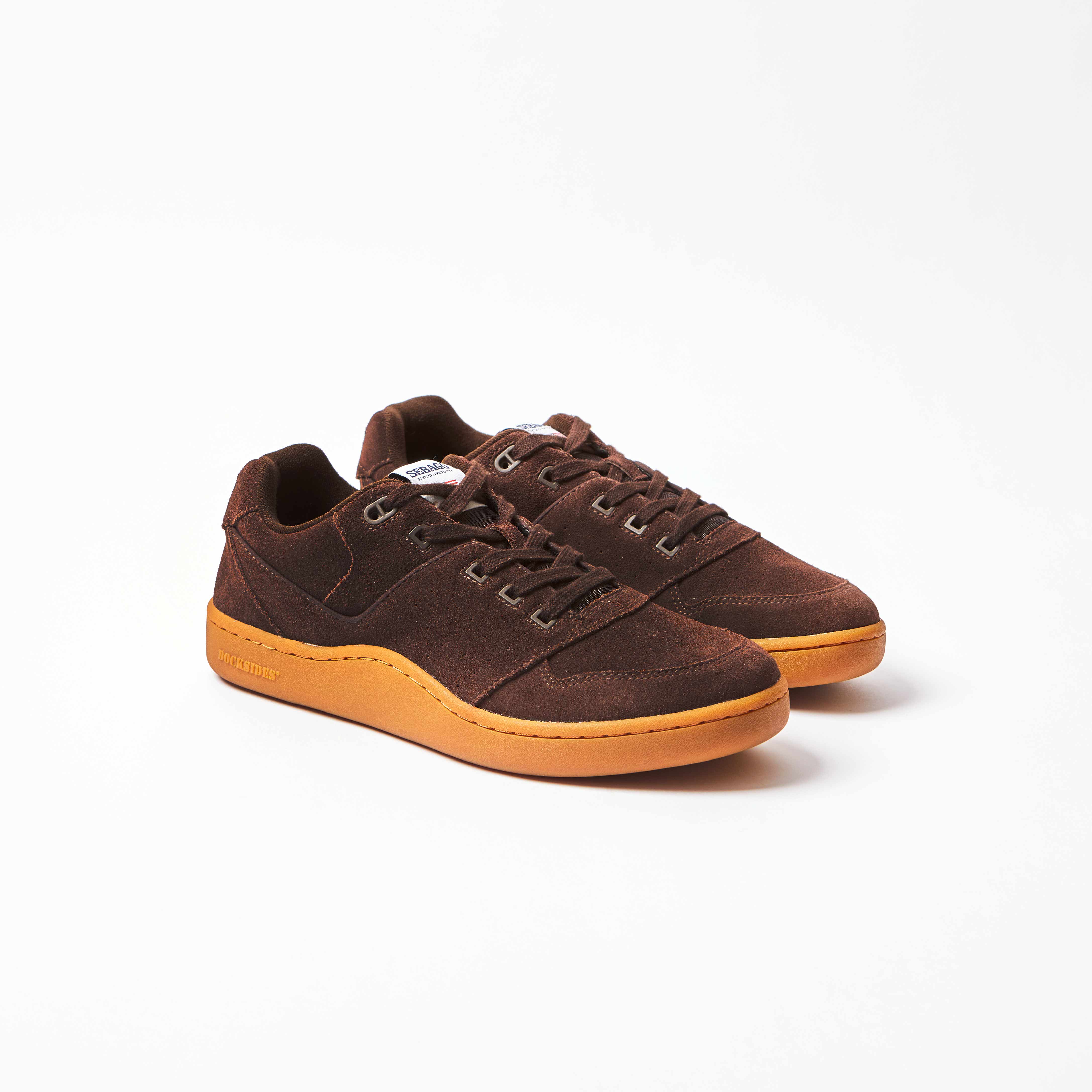 Hurricane Suede Trainer - Moka Gum