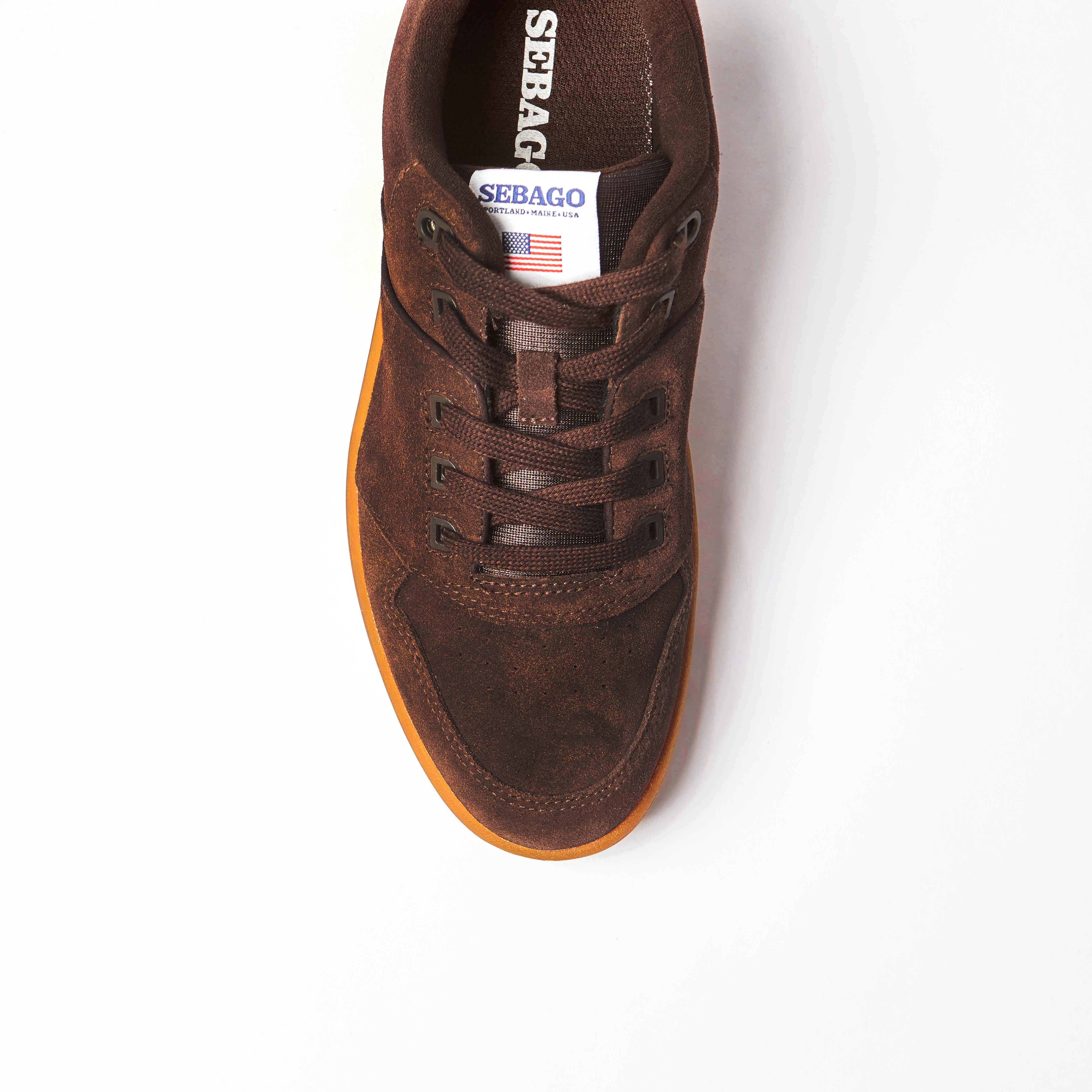 Hurricane Suede Trainer - Moka Gum