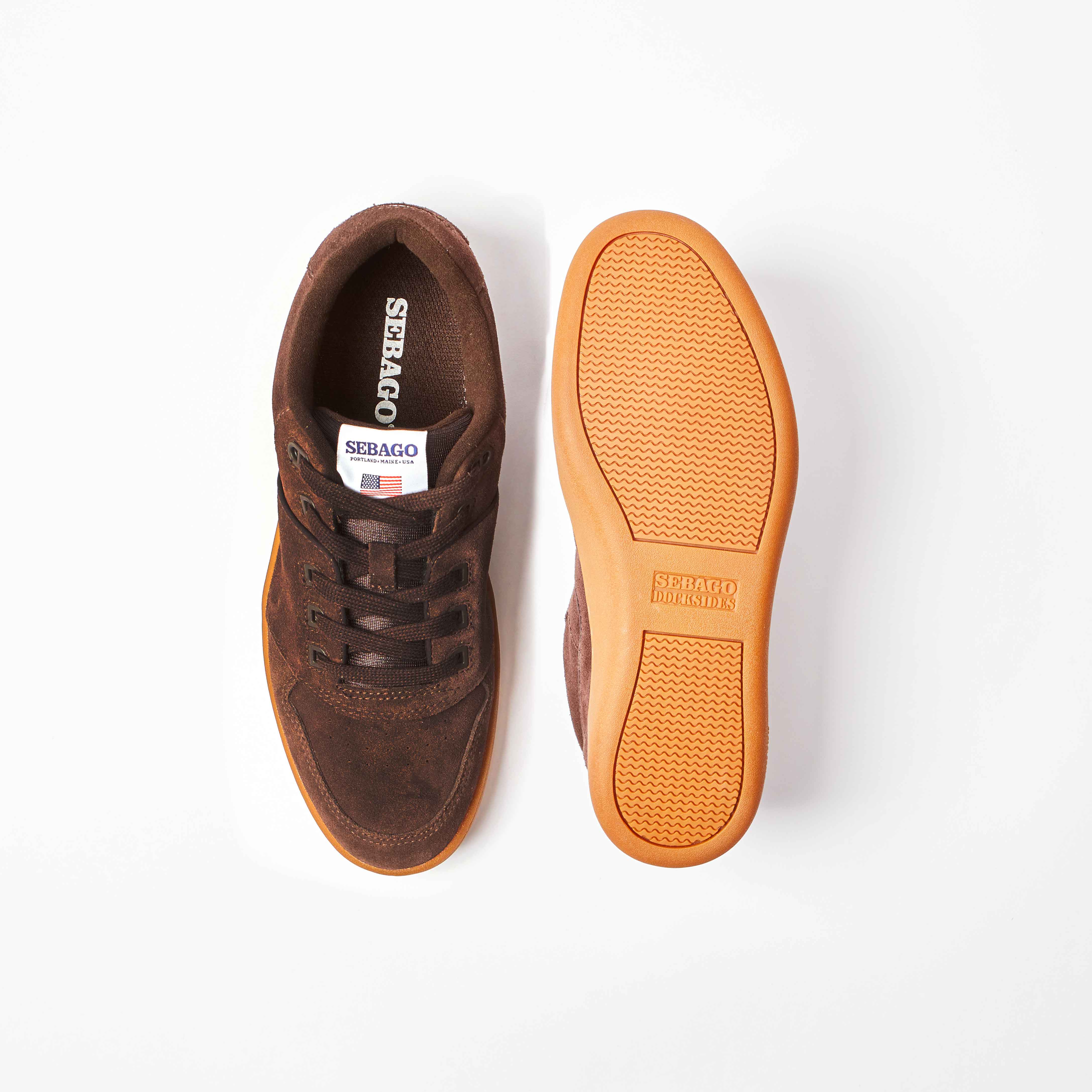 Hurricane Suede Trainer - Moka Gum