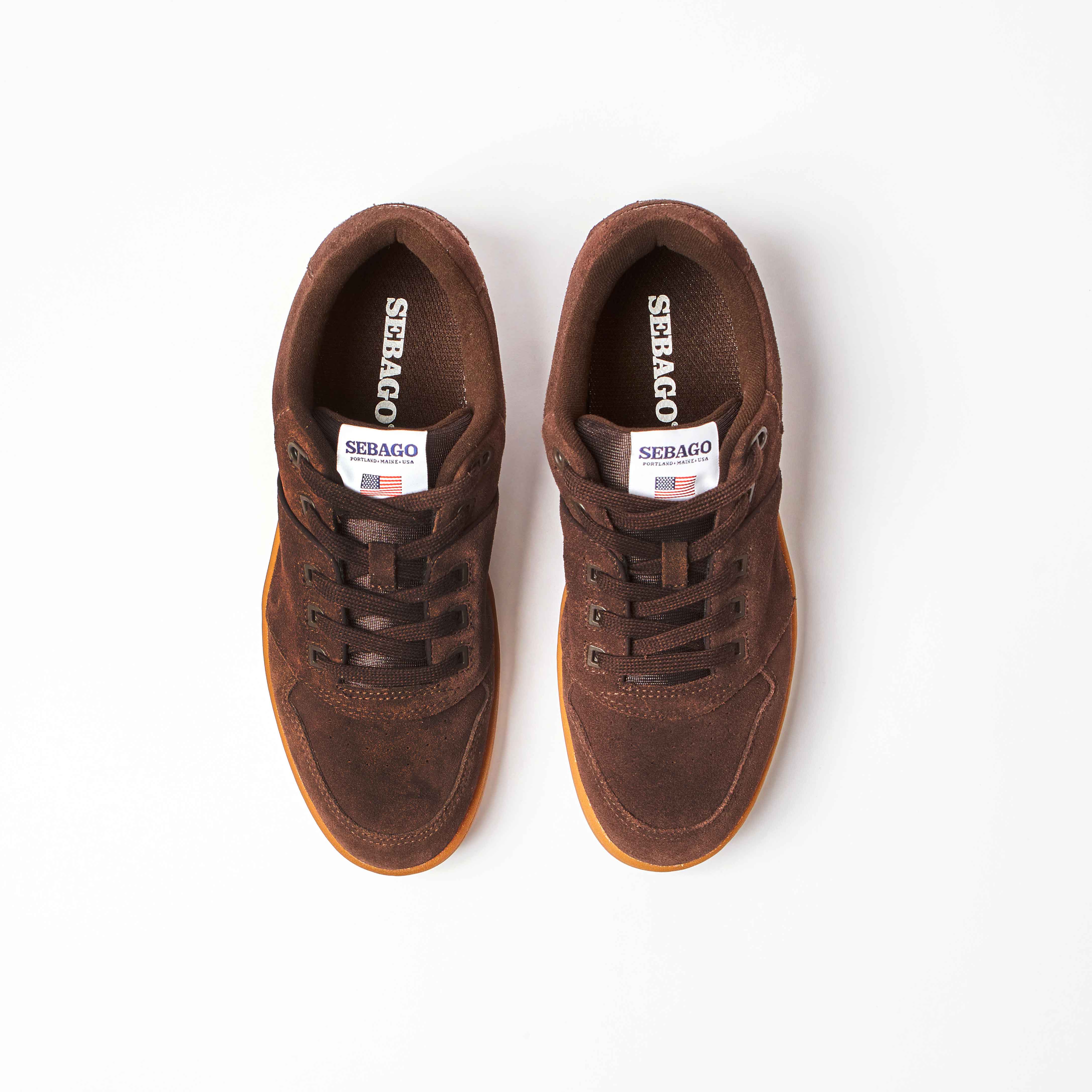 Hurricane Suede Trainer - Moka Gum
