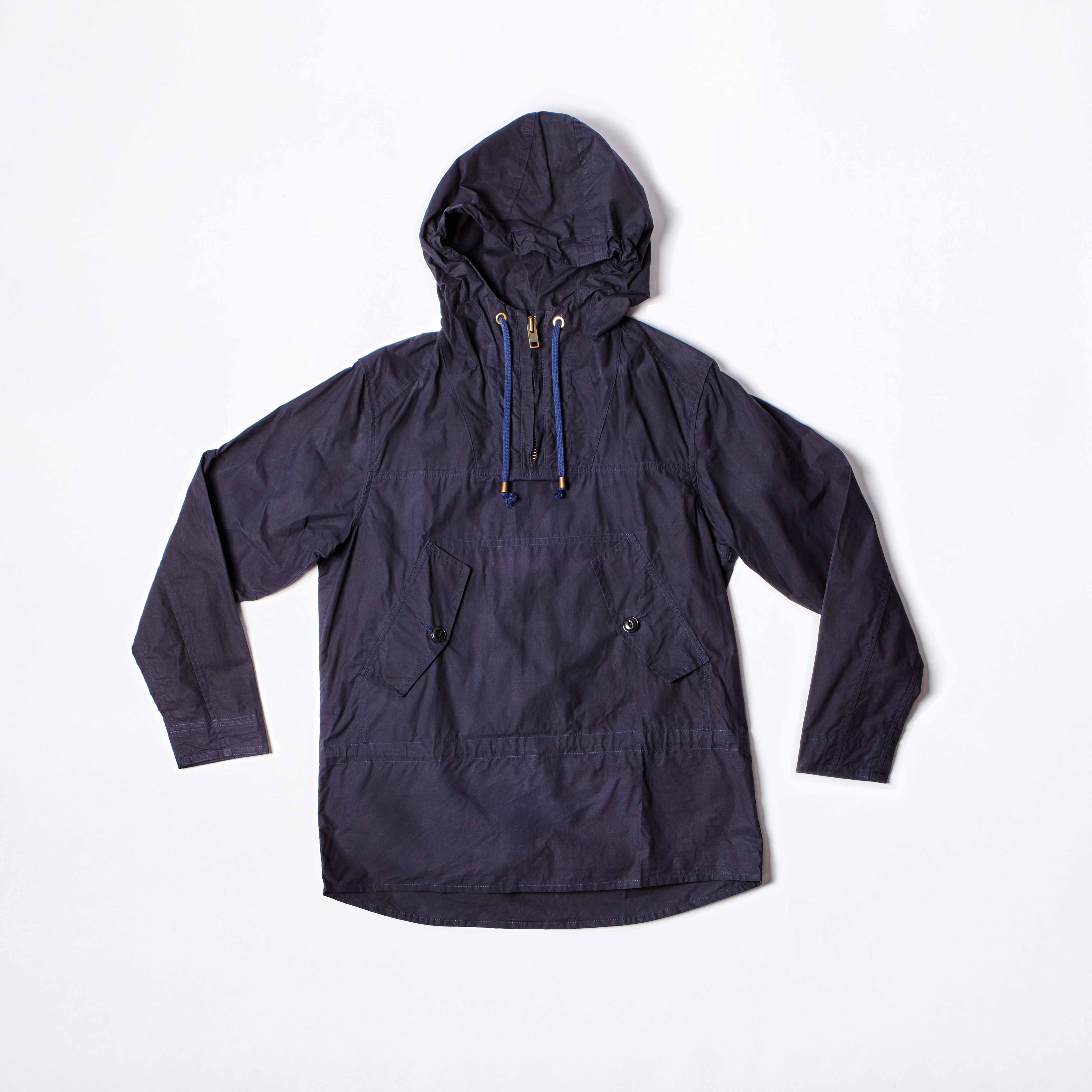 The Hooded Smock Navy