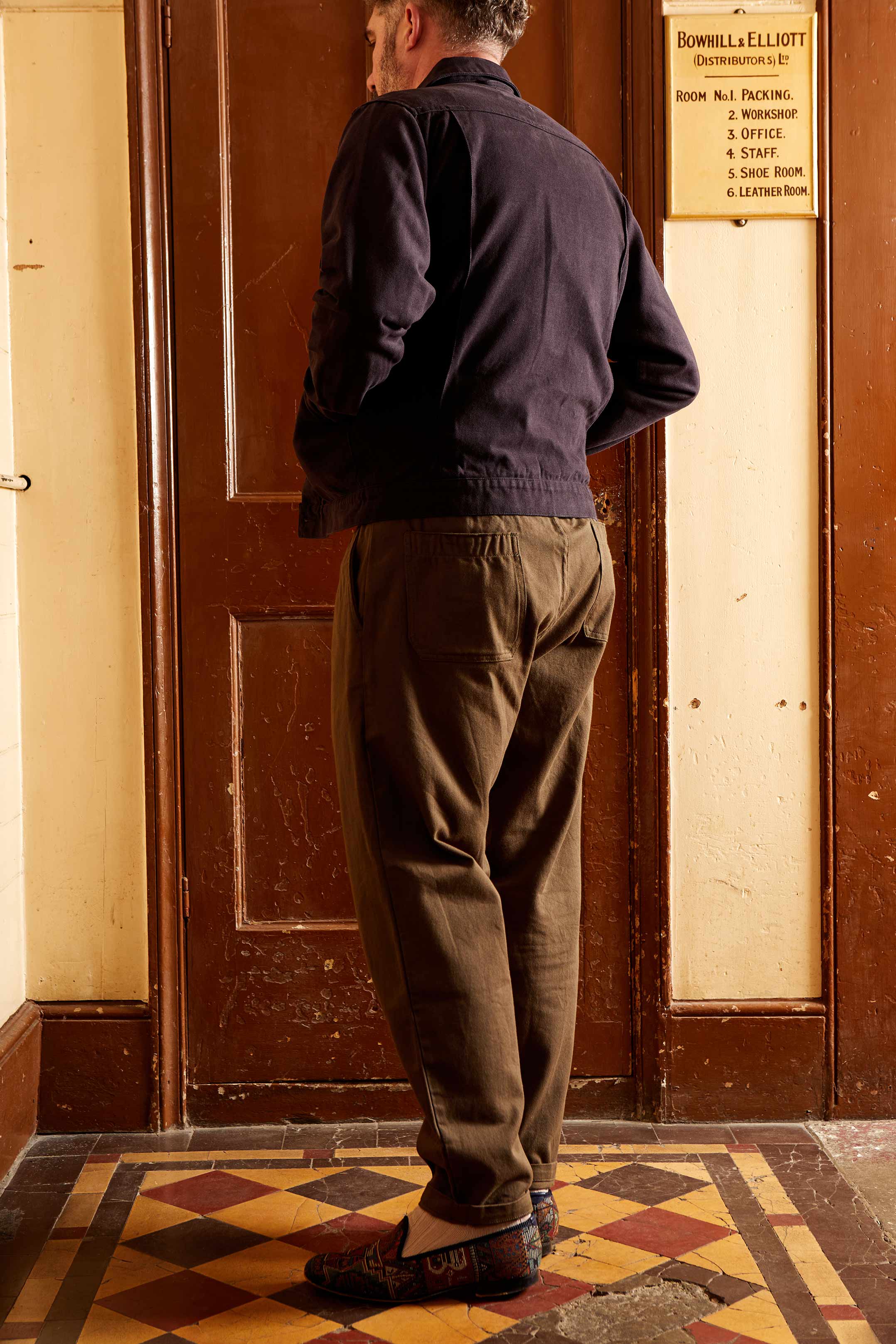 The Drivers Jacket Navy