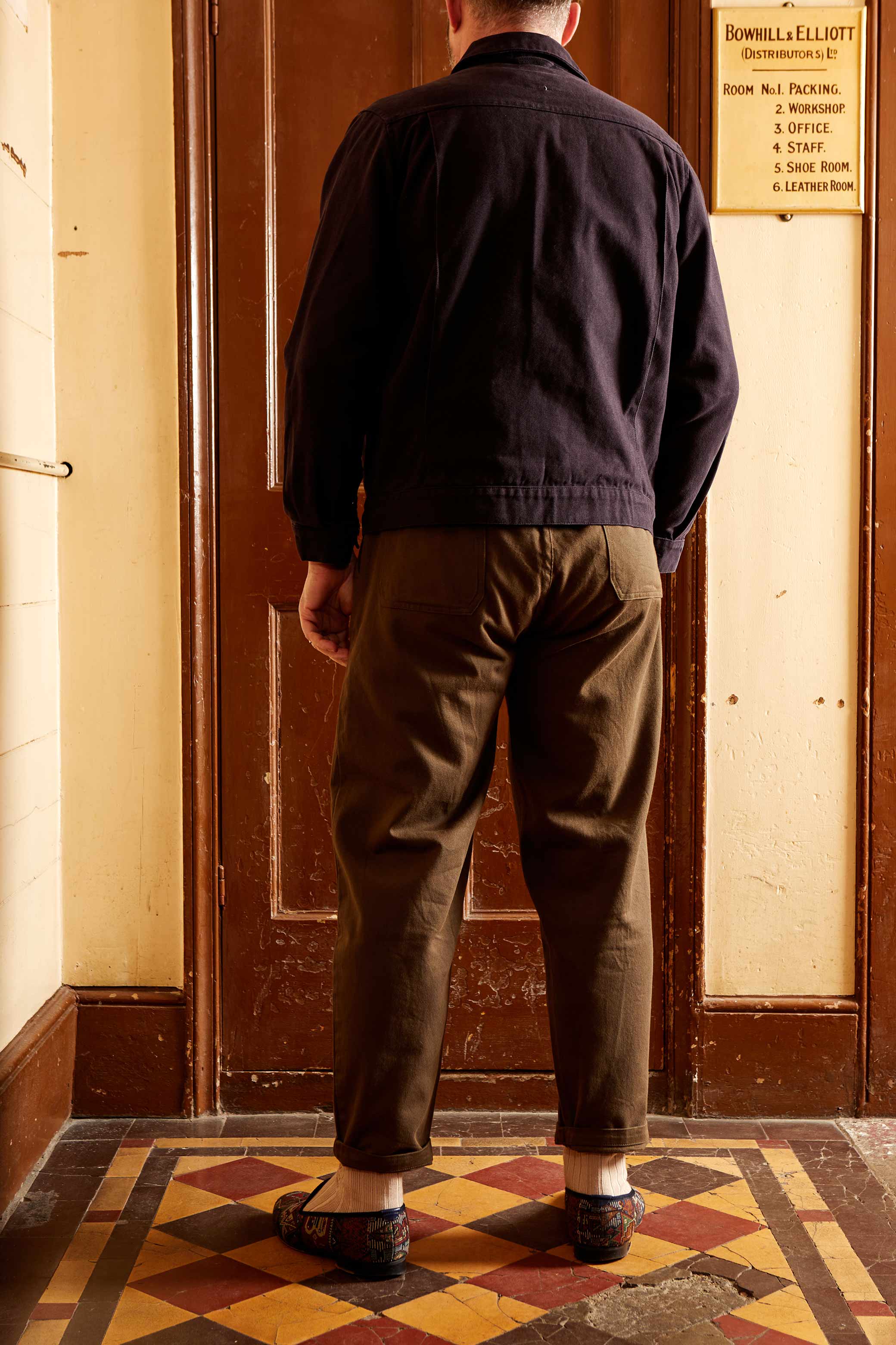 The Drivers Jacket Navy