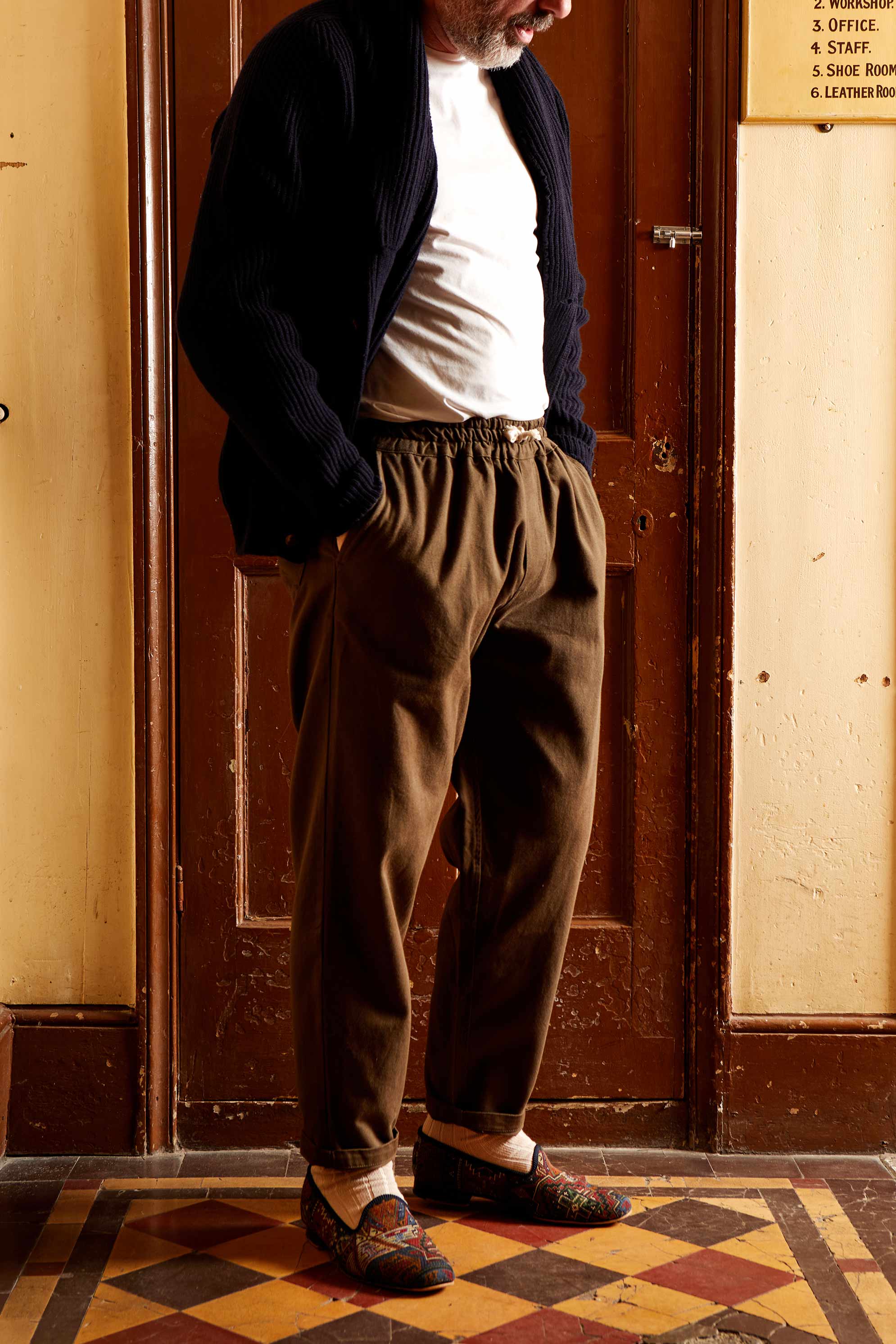 The Deck Trouser Olive