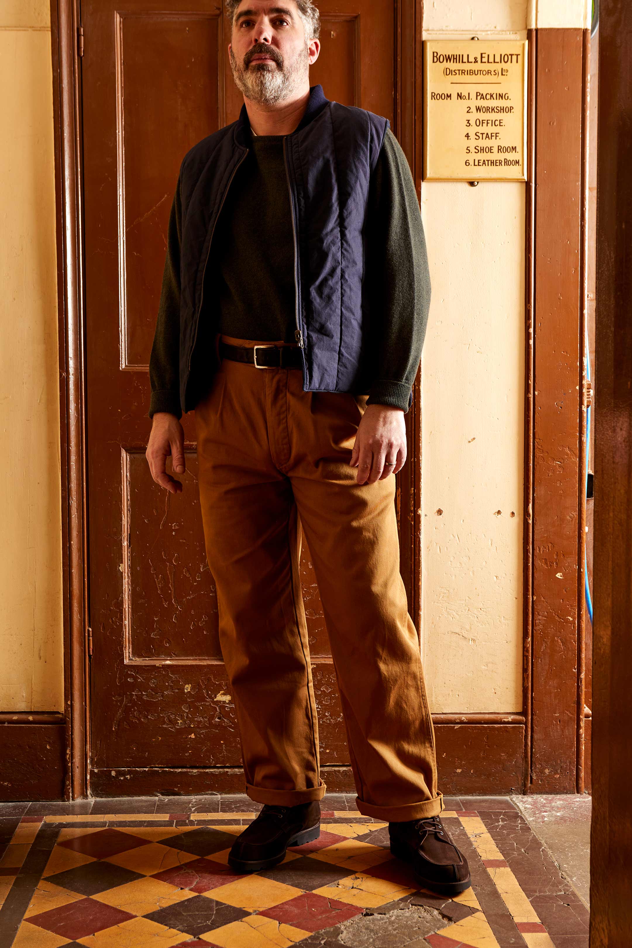 The Reversible Vest Navy