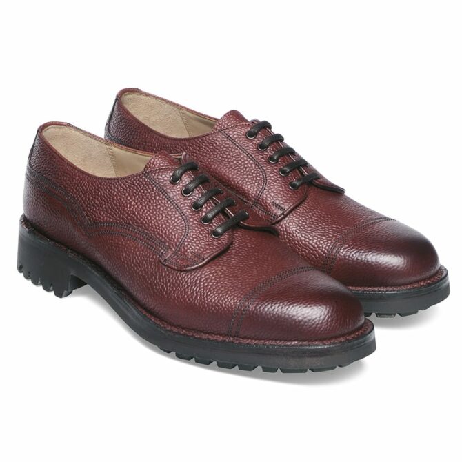 Cheaney Cairngorm II Country Derby Veldtschoen in Burgundy Grain