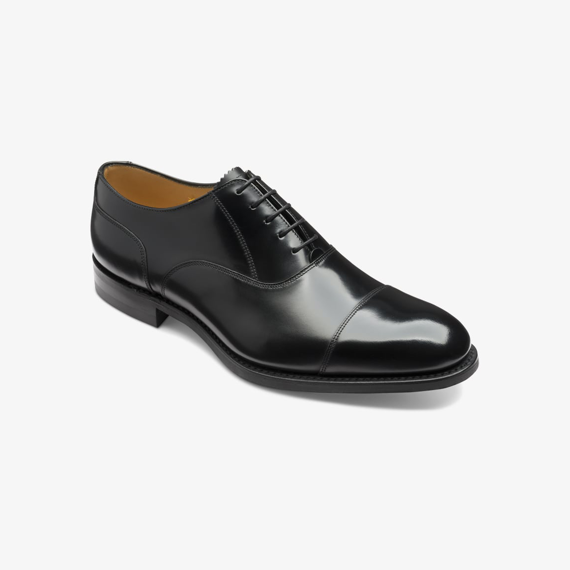 Loake Shoemaker 806 Black Oxford Toecap 