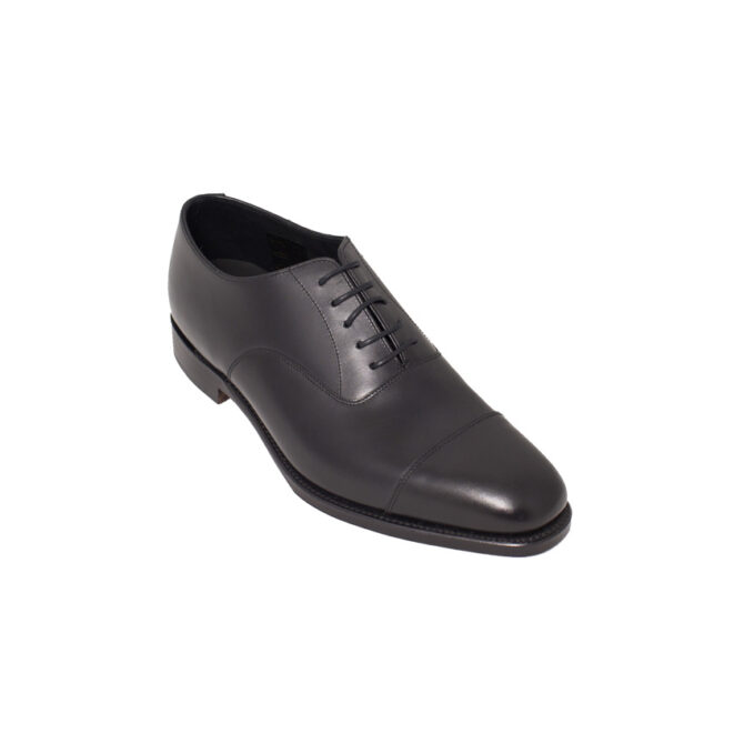 Loake 1880 Aldwych Black Oxford Toecap | Loake Mens Shoes