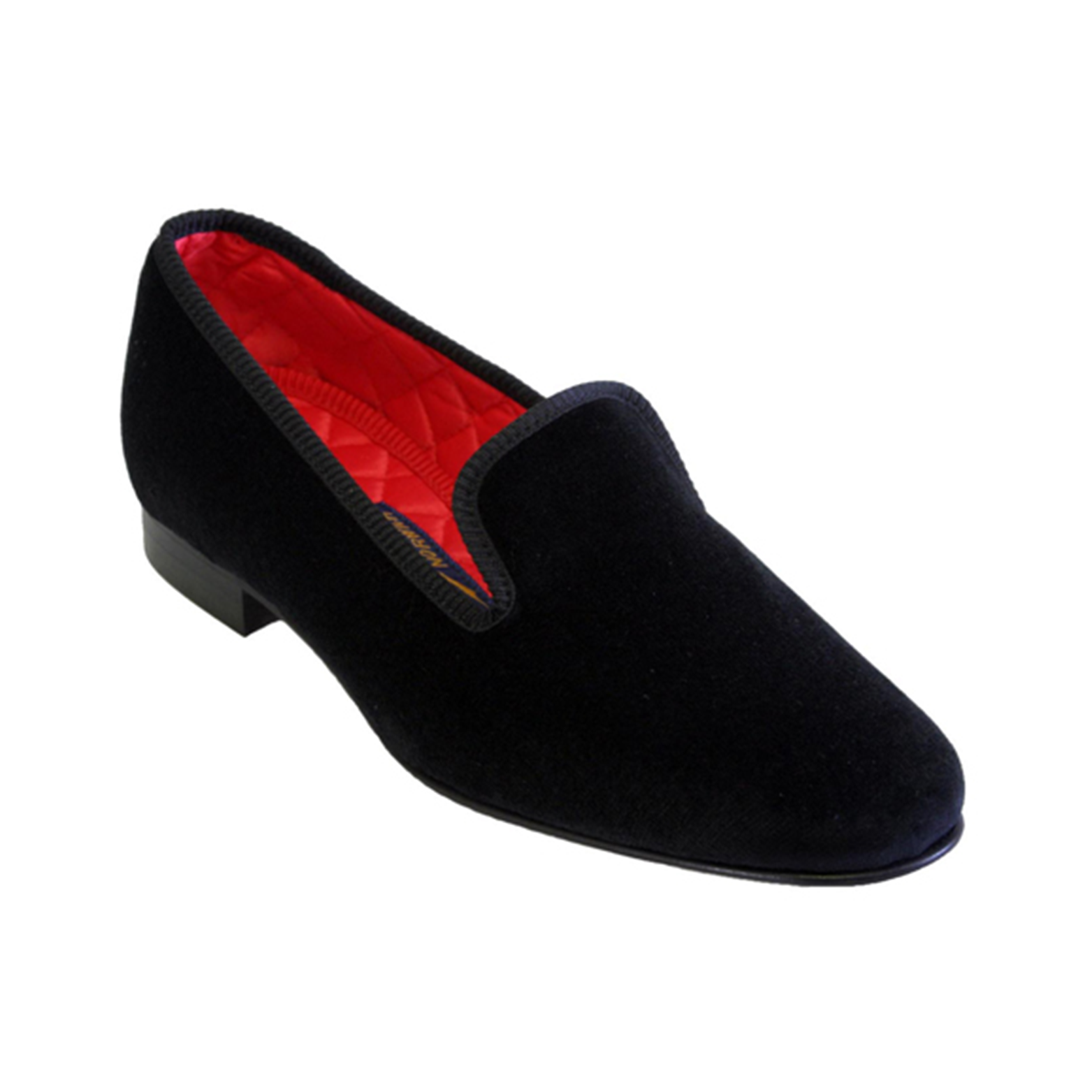 mens velvet slippers cheap