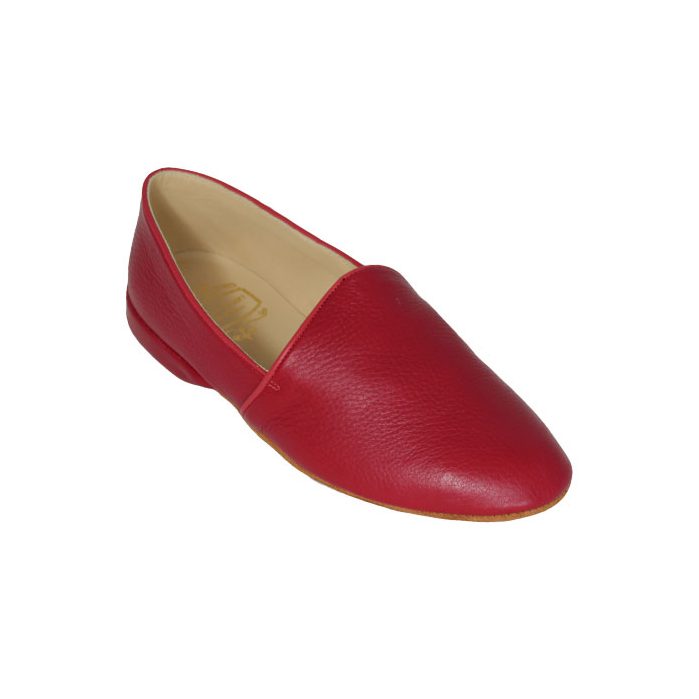 red mens slippers