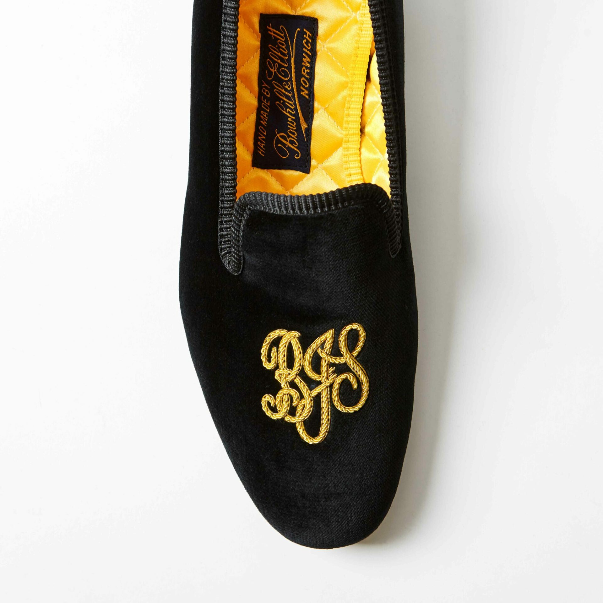 monogrammed slippers