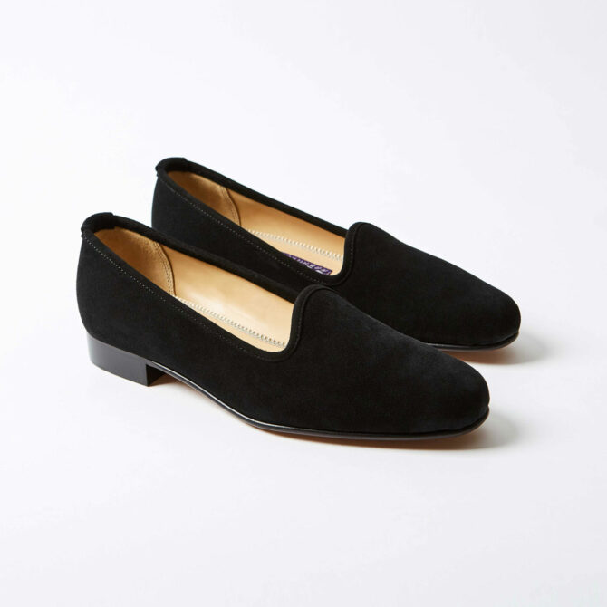 Black Suede Pump