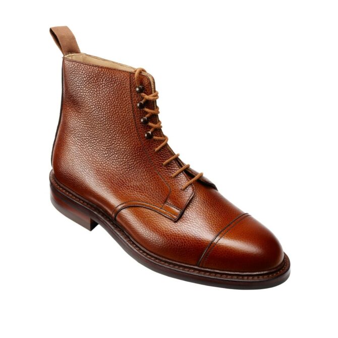 Crockett & Jones Coniston Tan Scotch Grain Boot