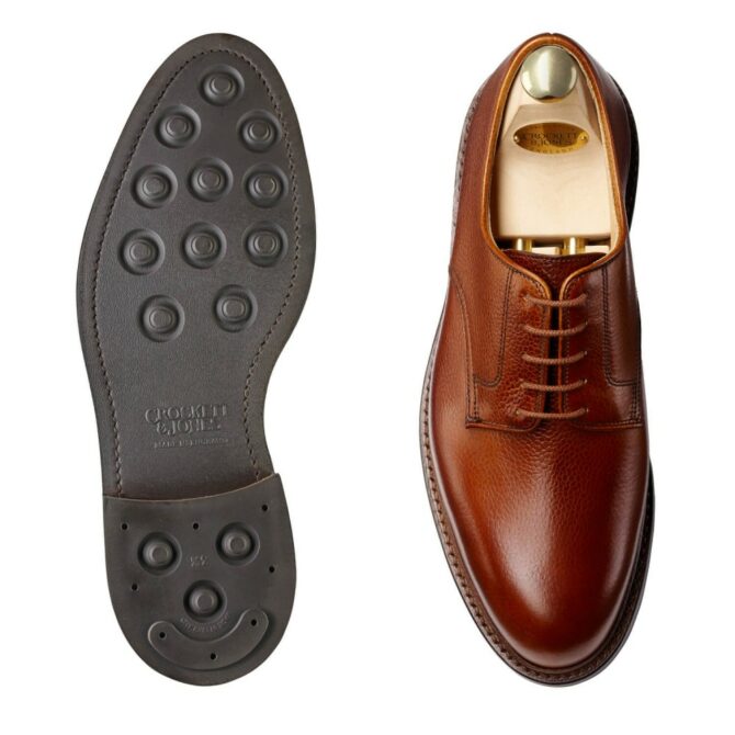 Crockett & Jones Grasmere Tan Scotch Country Grain