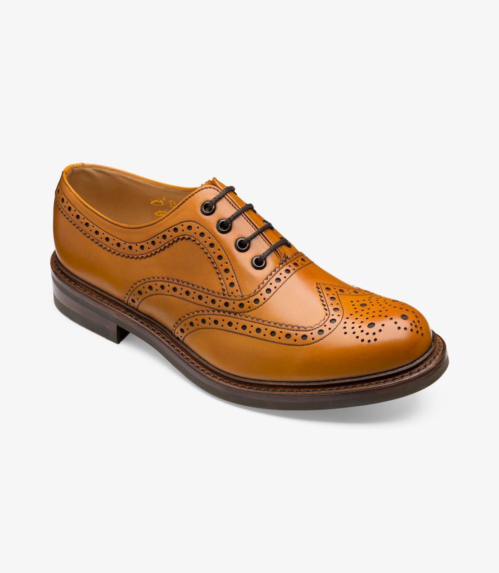 Loake 1880 Bedale Tan Brogue Boot 