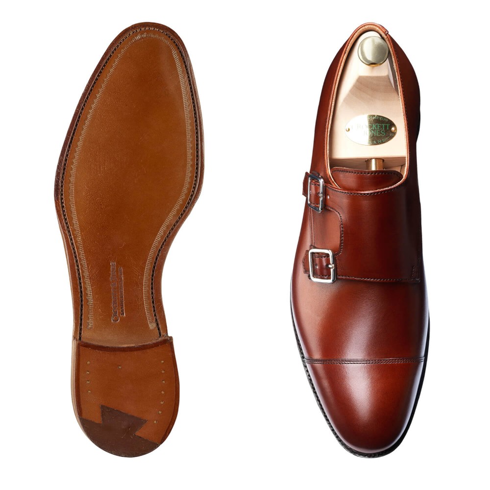 Crockett & Jones Ruby Chestnut Double Women's Monk Shoes - Bowhill ...