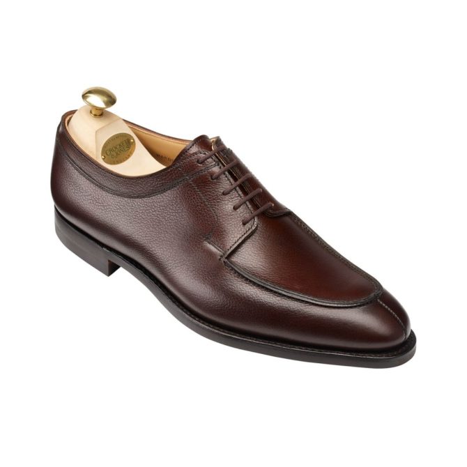 Crockett & Jones Hardwick Dark Brown Pebble Grain