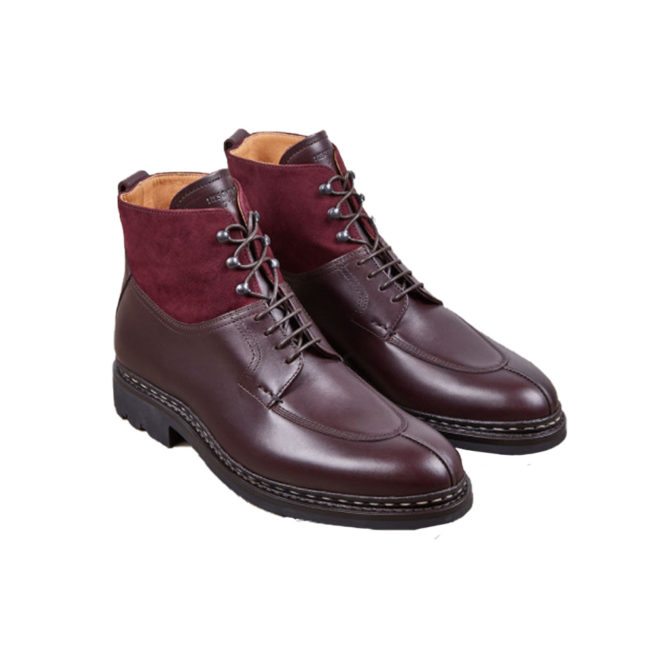 Heschung Ginkgo Burgundy Womens Boots