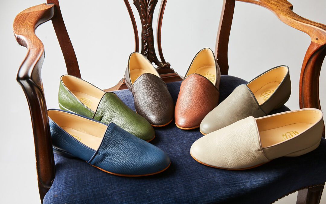 Monk Deerskin Leather Slippers in 6 New Colours