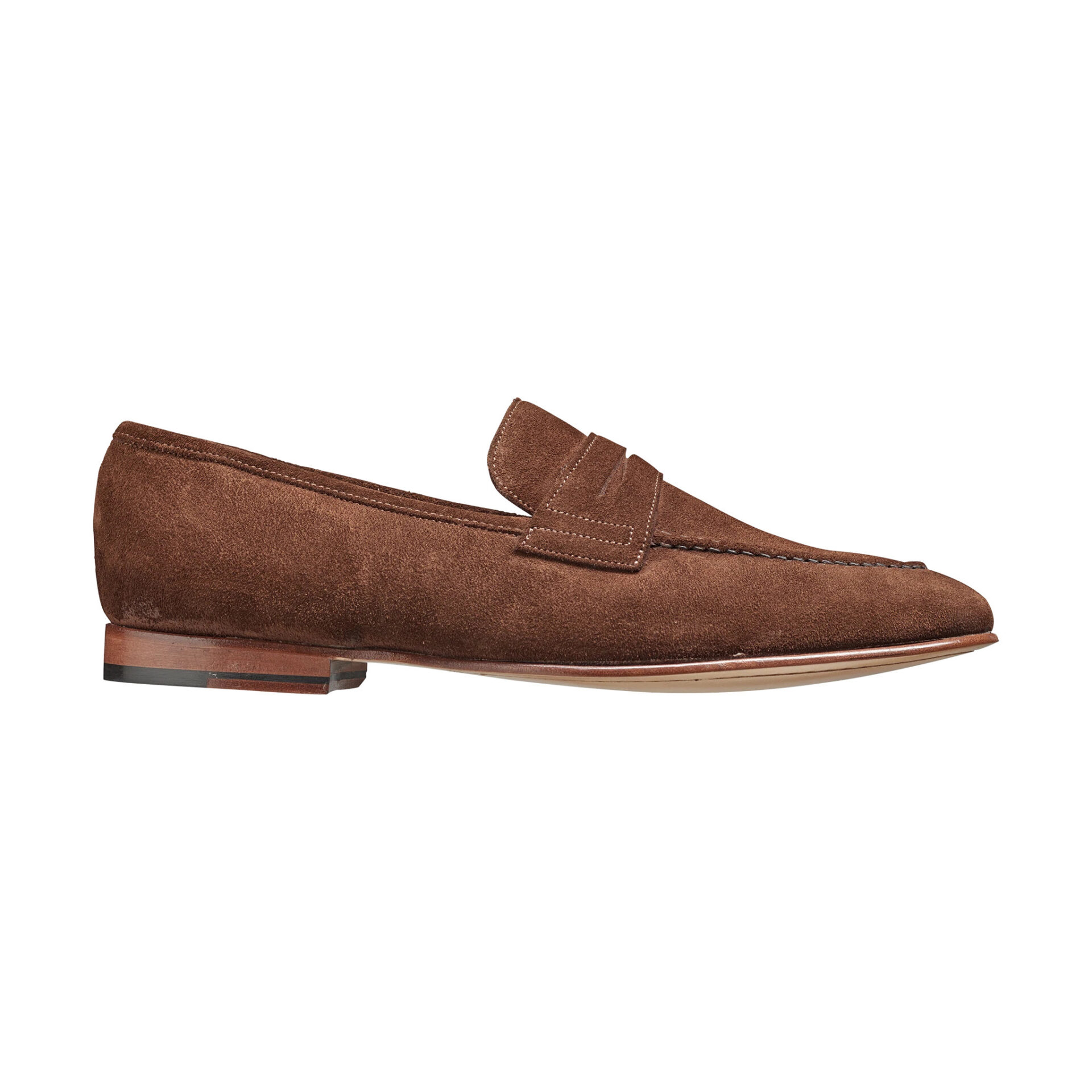 Barker Ledley Castagnia Suede Loafer - Bowhill & Elliott