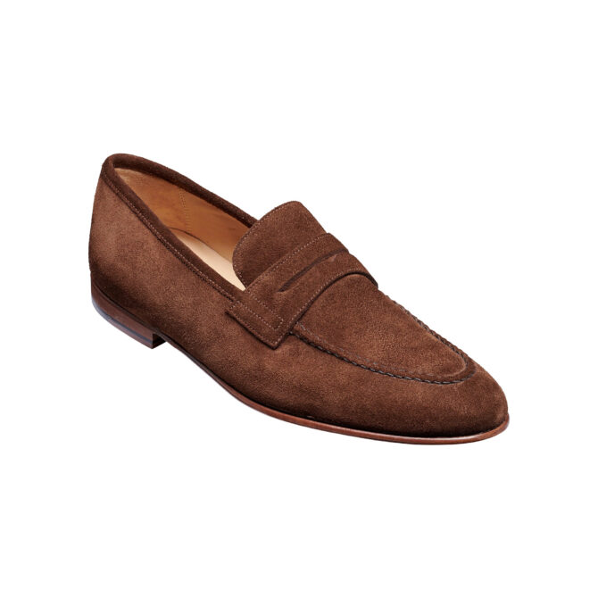 Barkers Ledley Castagnia Suede Loafer