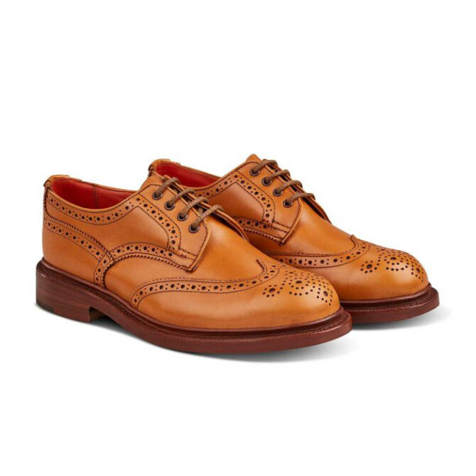 Tricker's Anne Acorn Antique Derby Womens Brogue Shoe